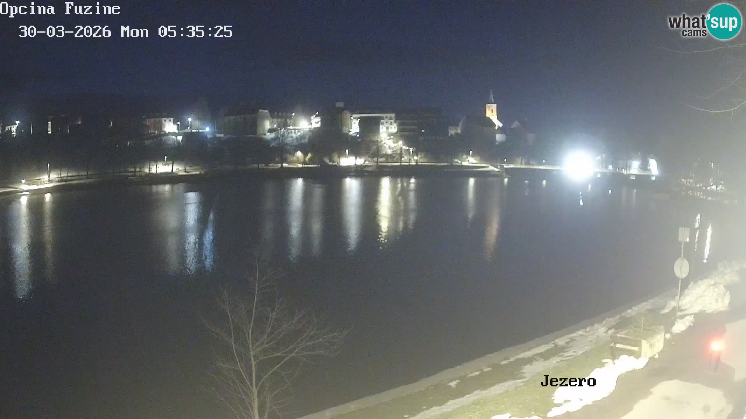 Lago Bajer livecam Bajersko Jezero Fužine