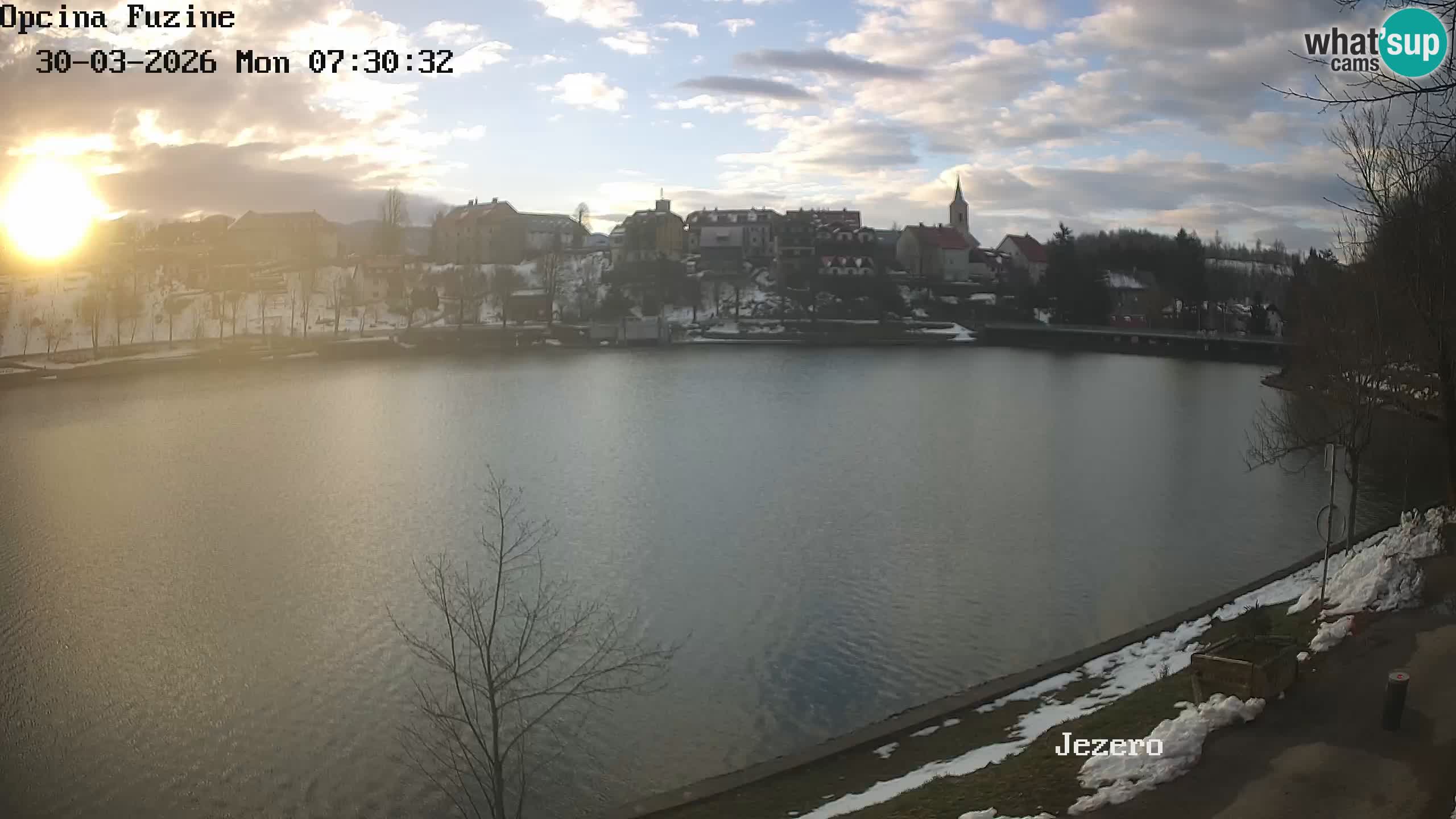 Lago Bajer livecam Bajersko Jezero Fužine