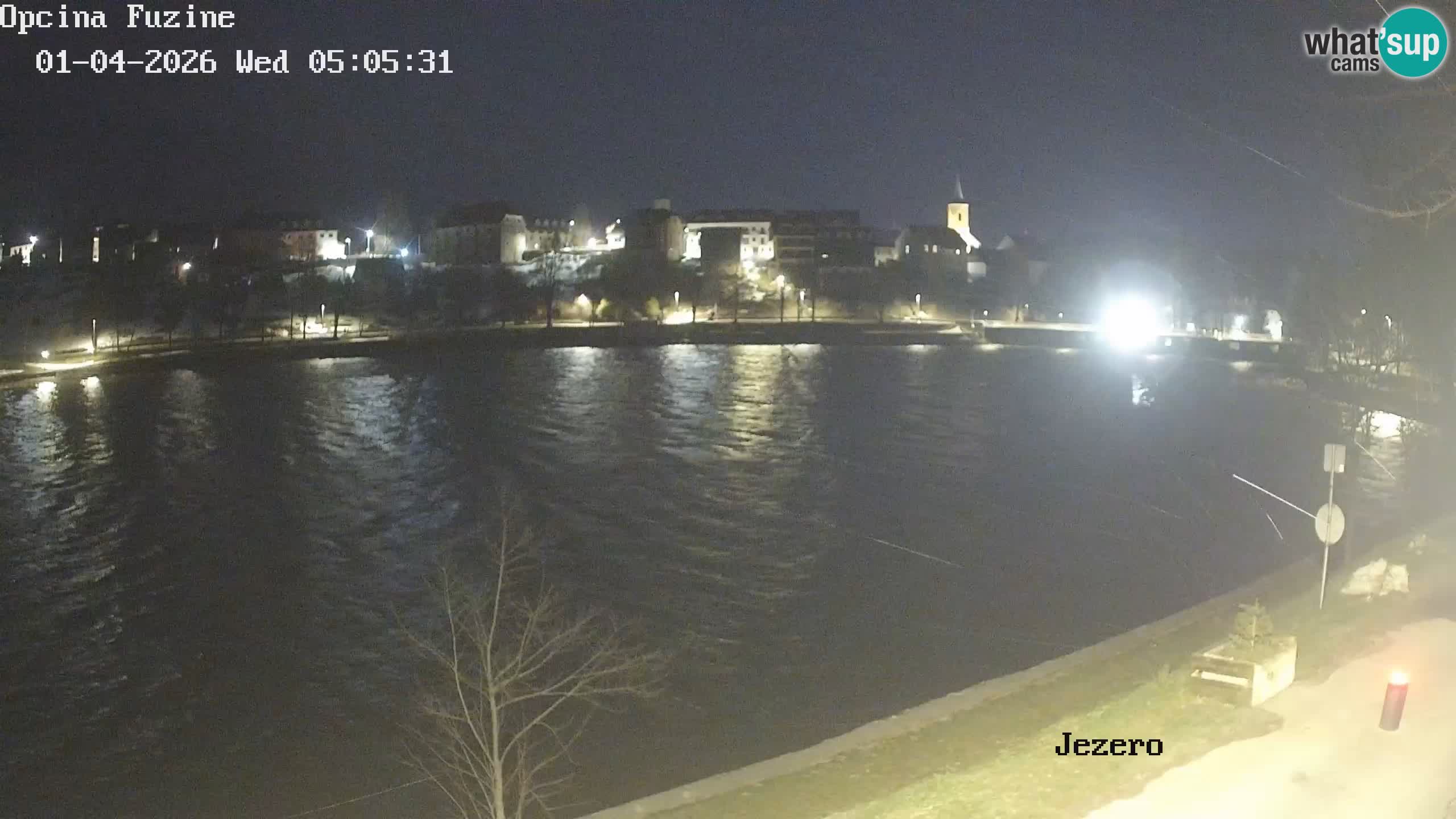 Lago Bajer livecam Bajersko Jezero Fužine