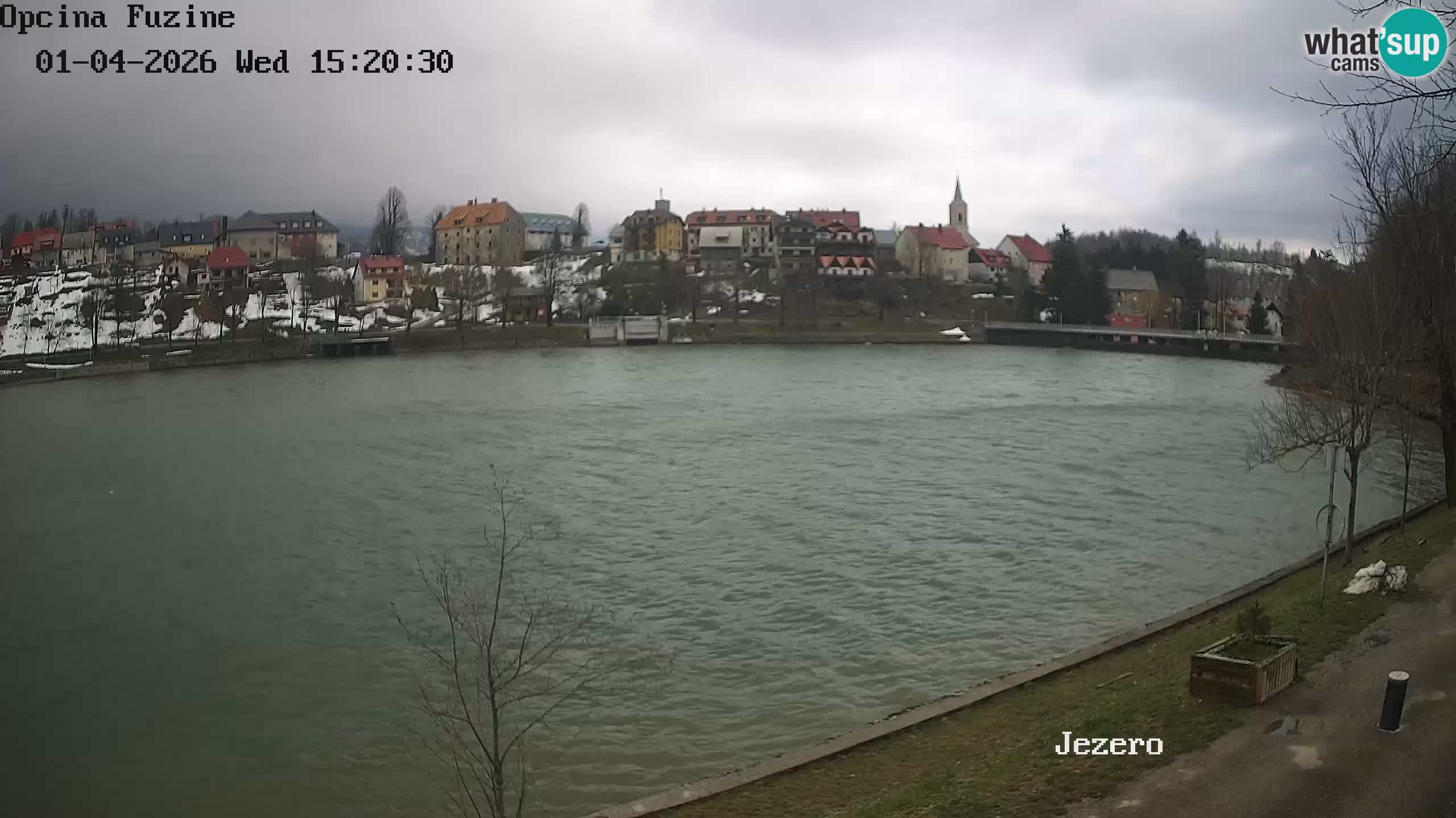 Lago Bajer livecam Bajersko Jezero Fužine