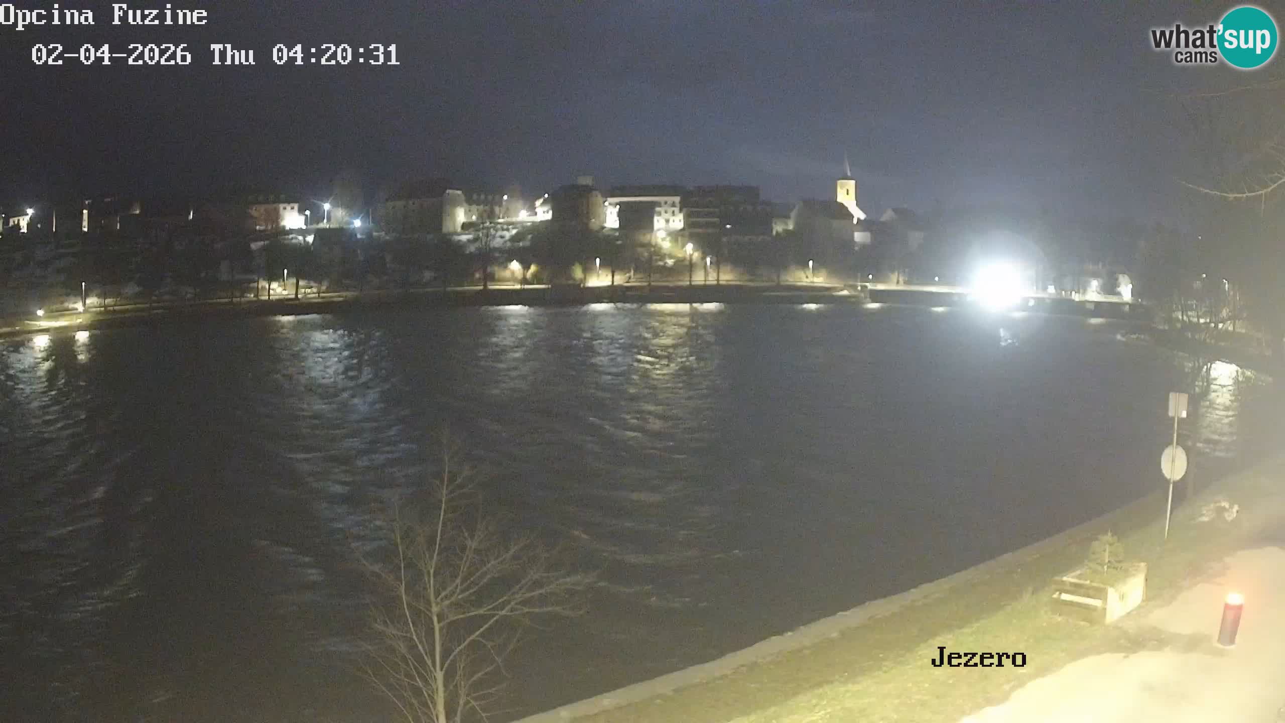 Bajersko Jezero camera en vivo lago Bajer Fužine