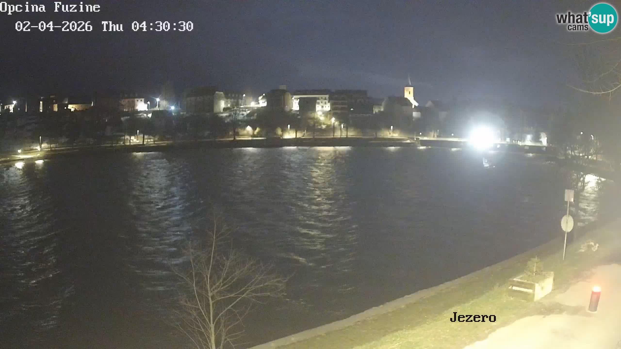 Lago Bajer livecam Bajersko Jezero Fužine