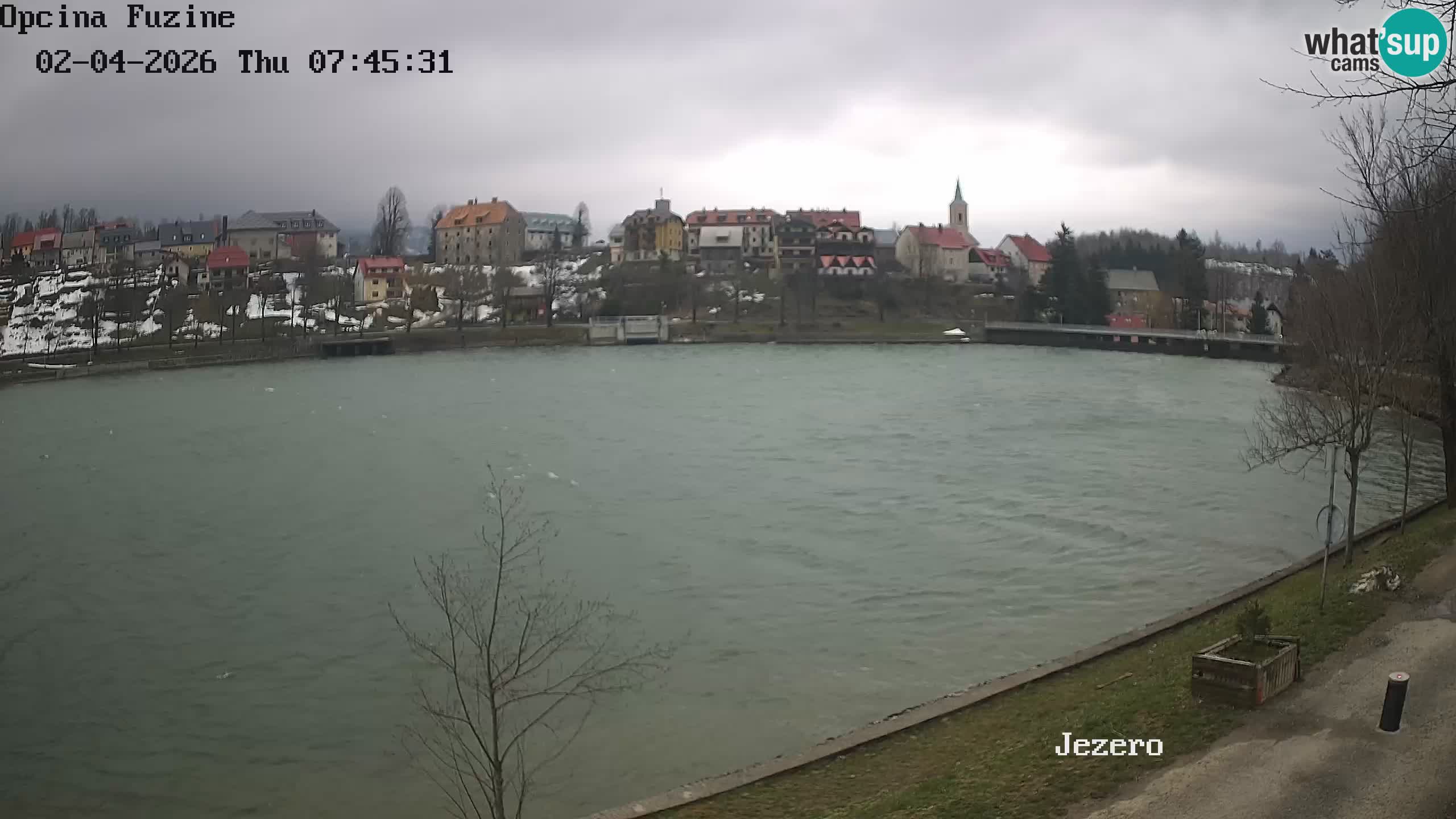 Lago Bajer livecam Bajersko Jezero Fužine