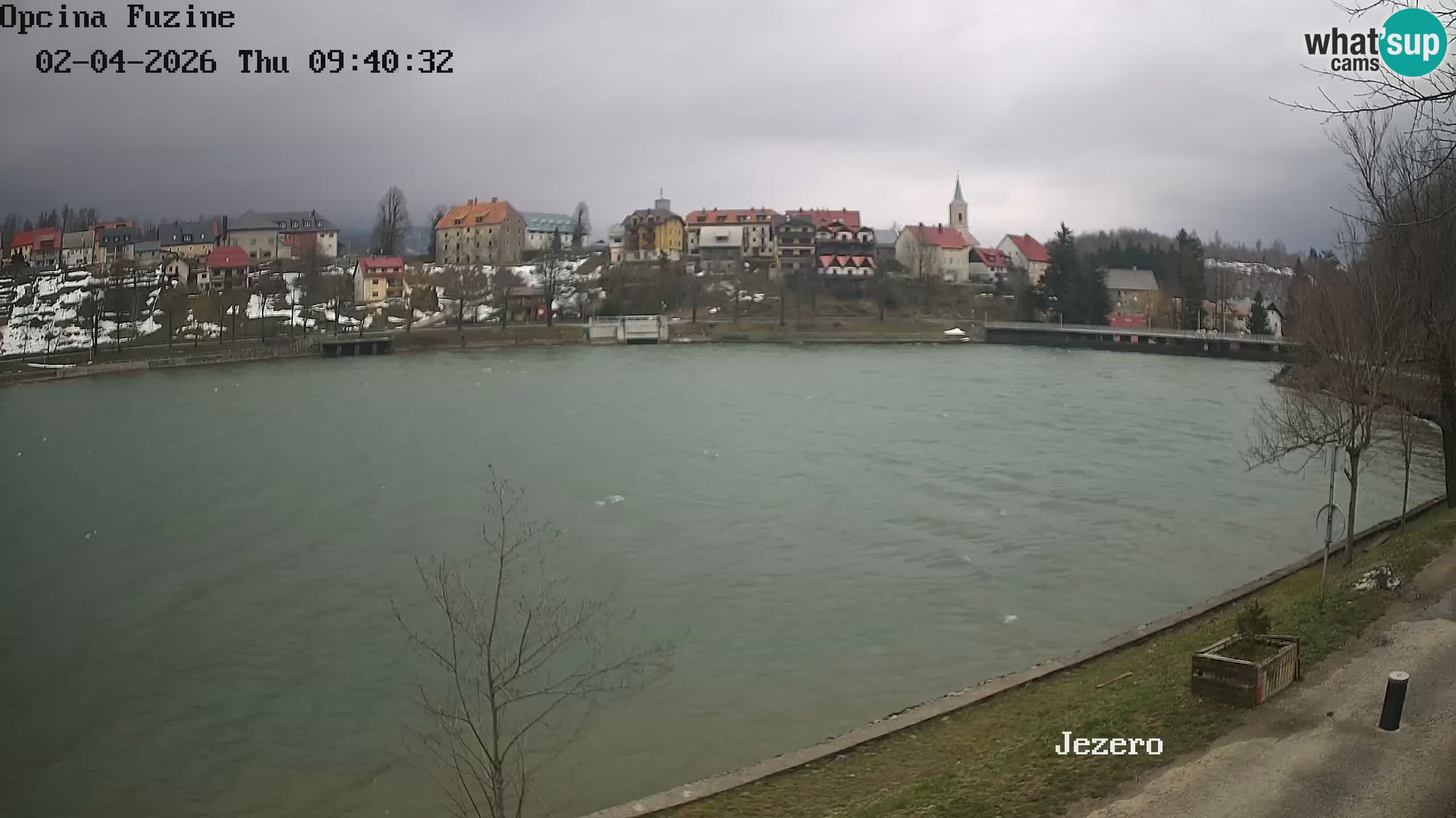 Lago Bajer livecam Bajersko Jezero Fužine