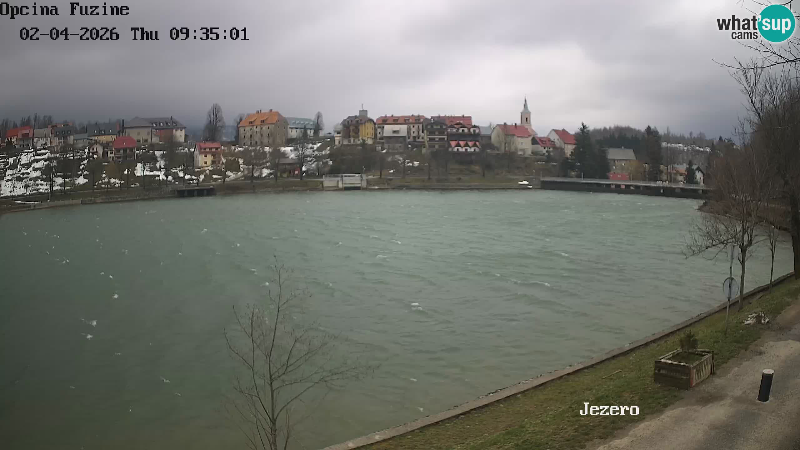 Lago Bajer livecam Bajersko Jezero Fužine