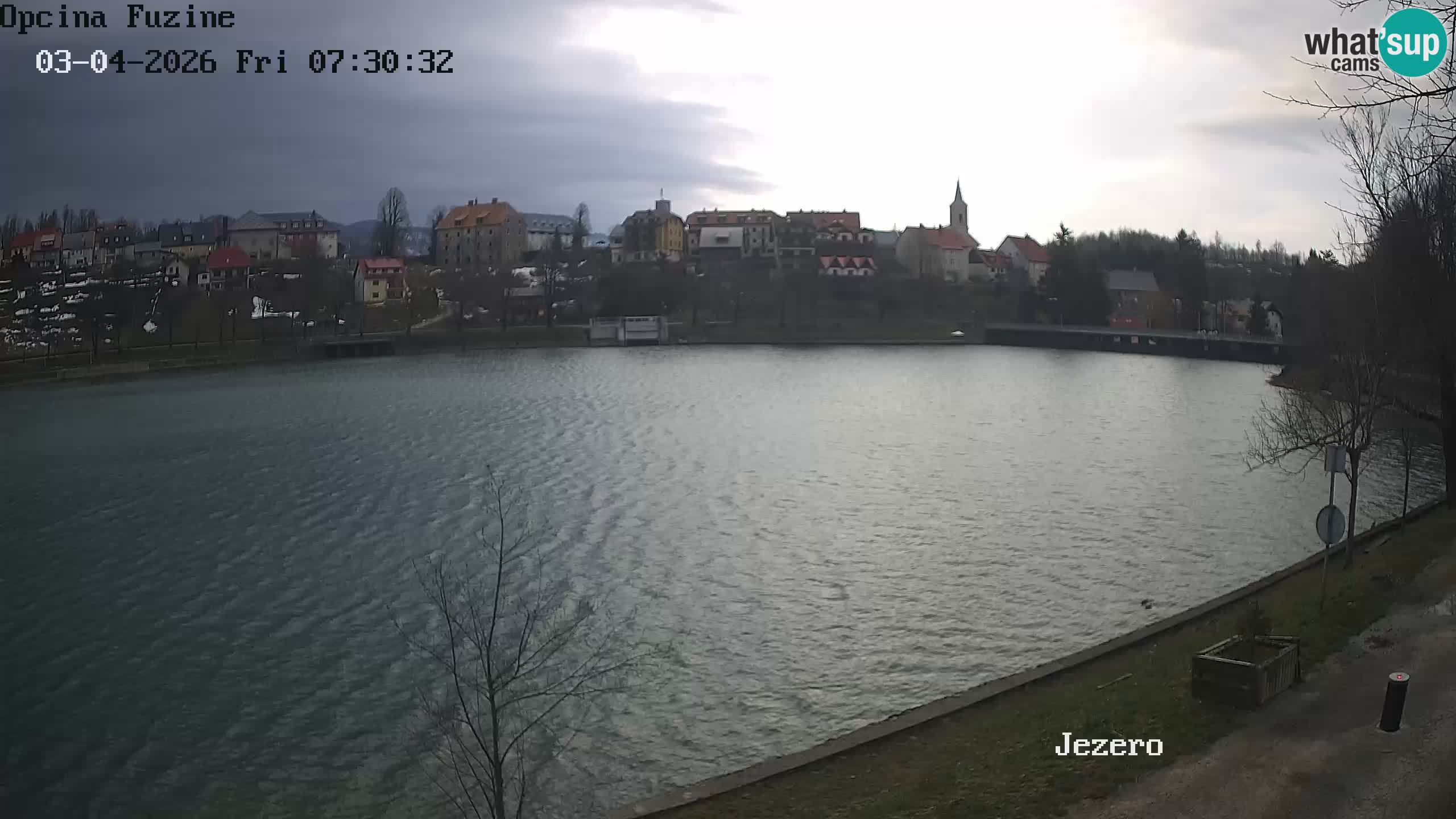 Lago Bajer livecam Bajersko Jezero Fužine