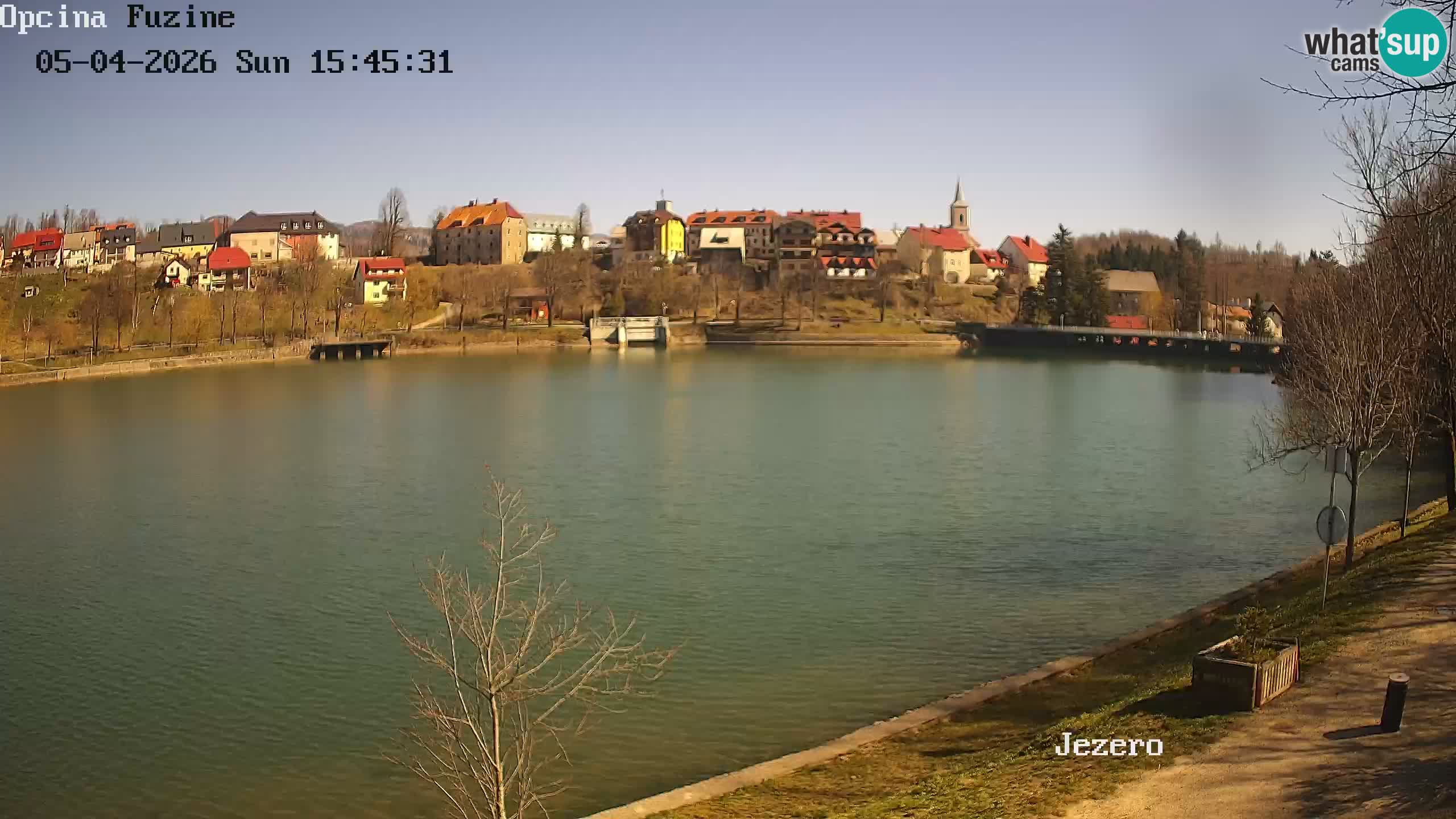 Bajersko Jezero camera en vivo lago Bajer Fužine