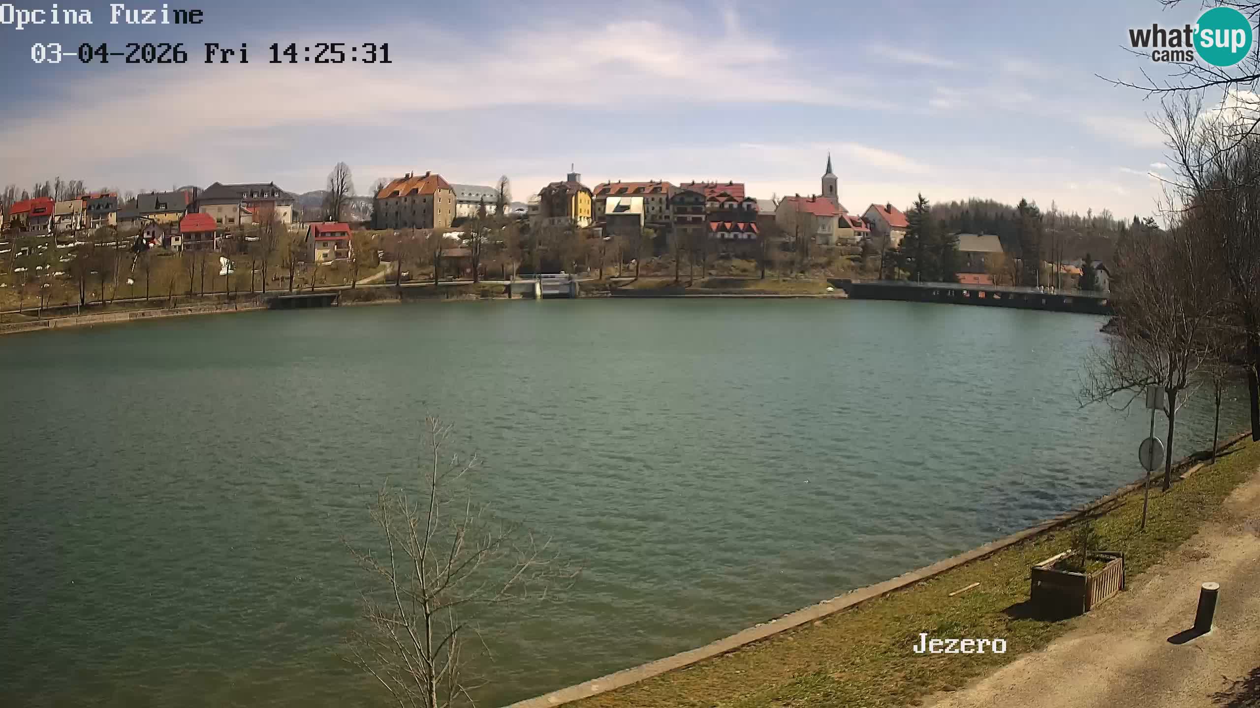 Lago Bajer livecam Bajersko Jezero Fužine