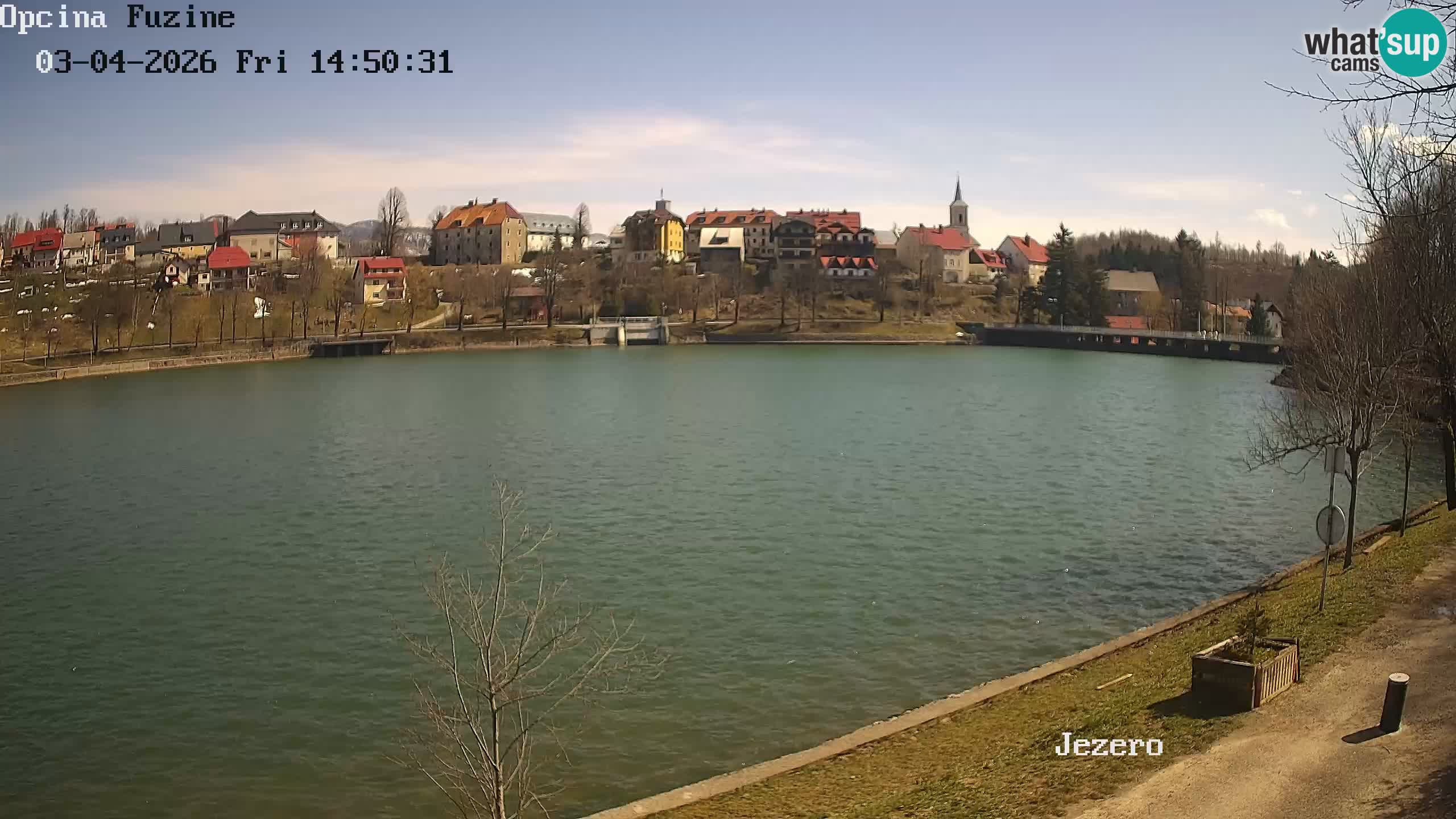 Kamera v živo Bajersko Jezero Fužine