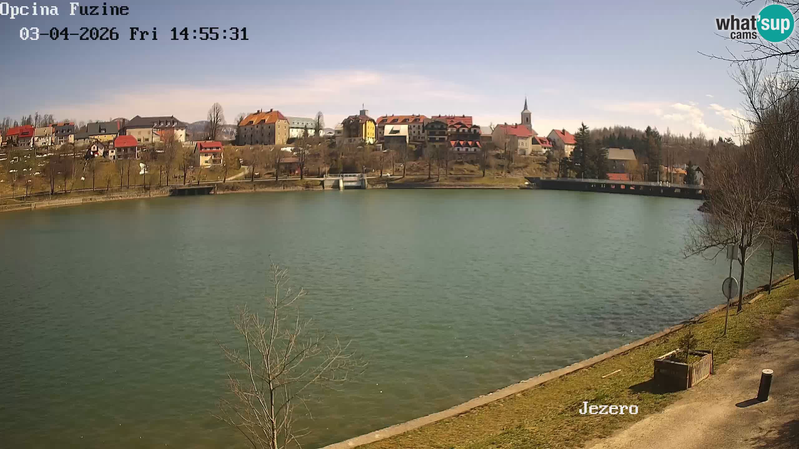 Kamera v živo Bajersko Jezero Fužine