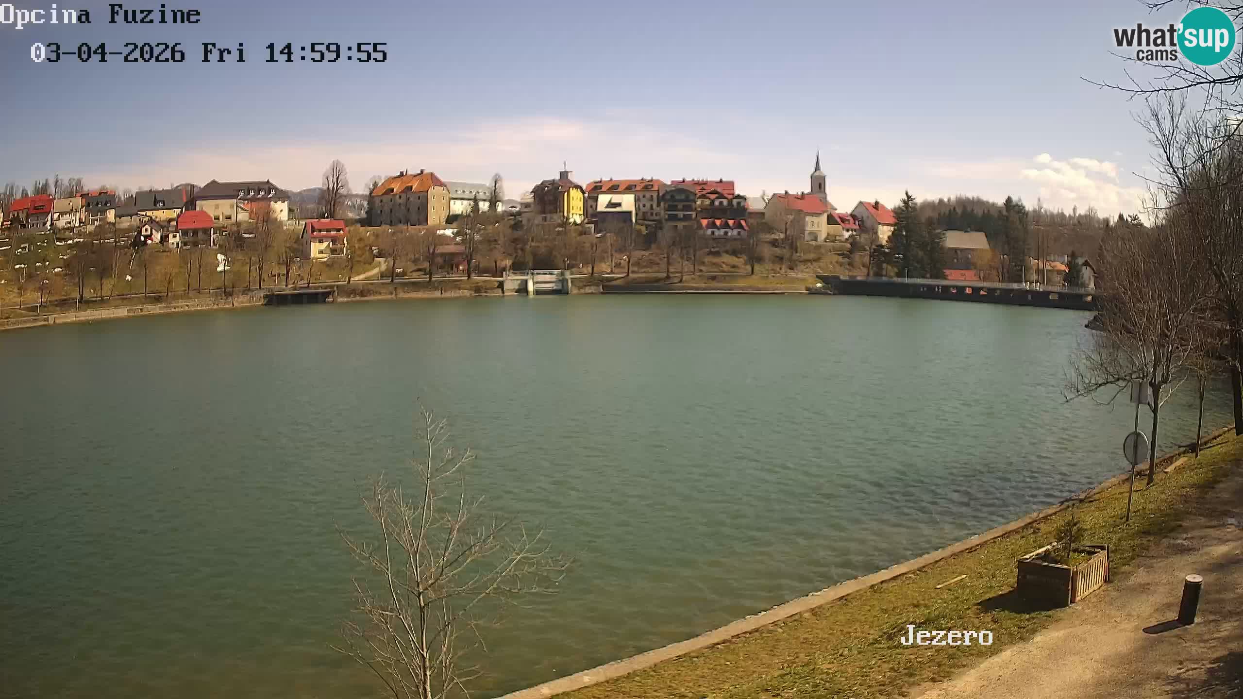 Kamera v živo Bajersko Jezero Fužine