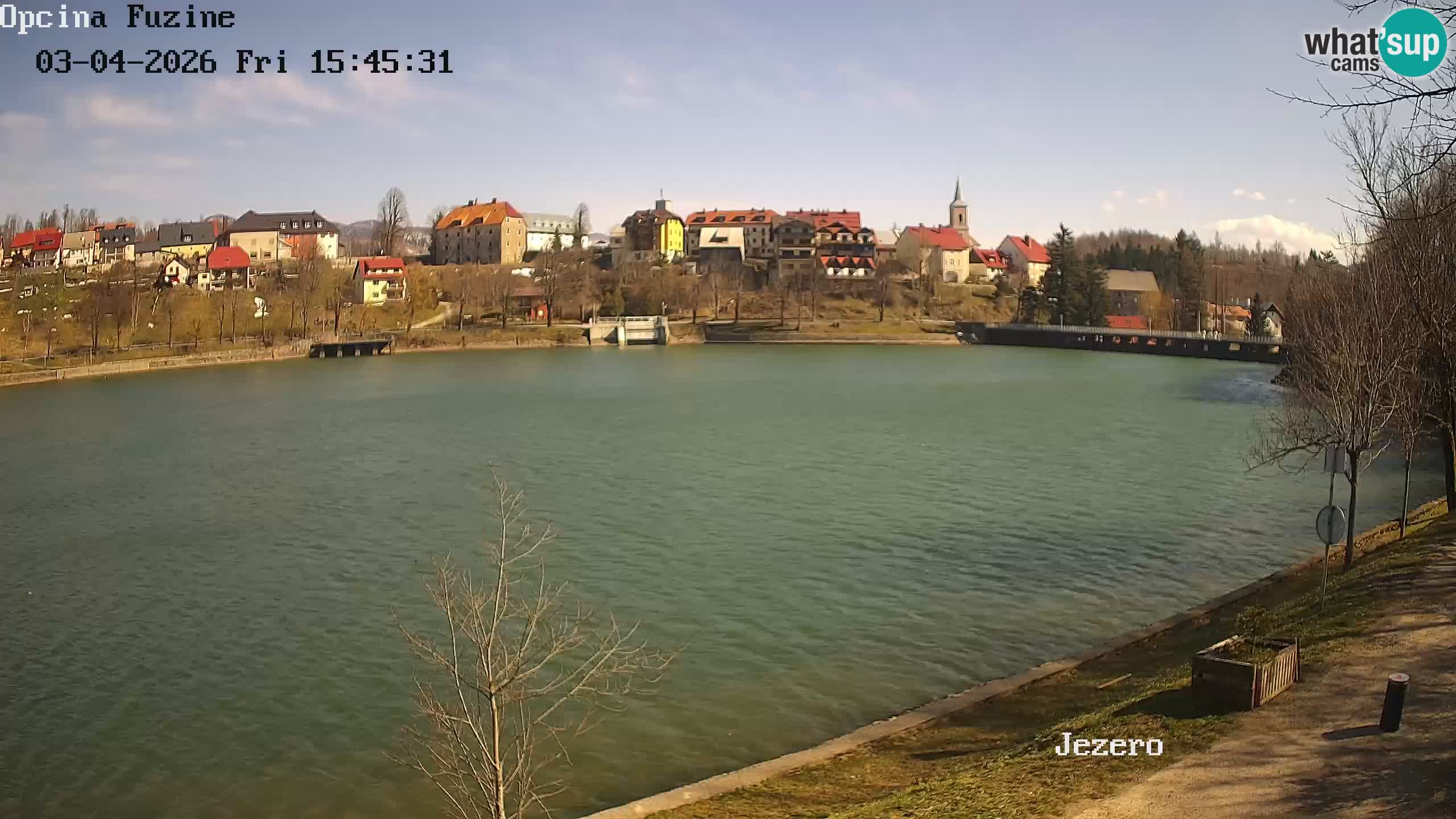 Kamera v živo Bajersko Jezero Fužine