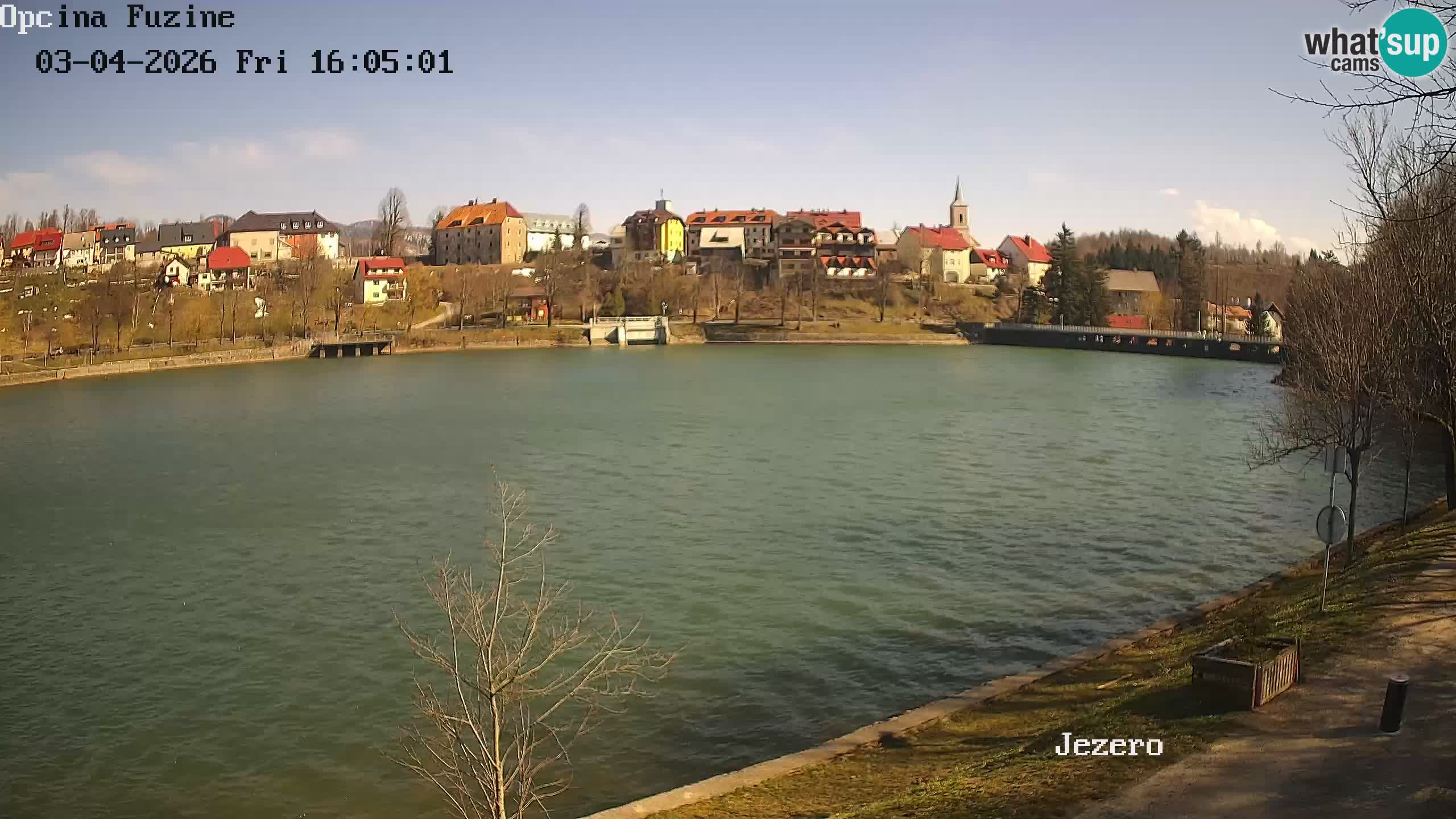 Kamera v živo Bajersko Jezero Fužine