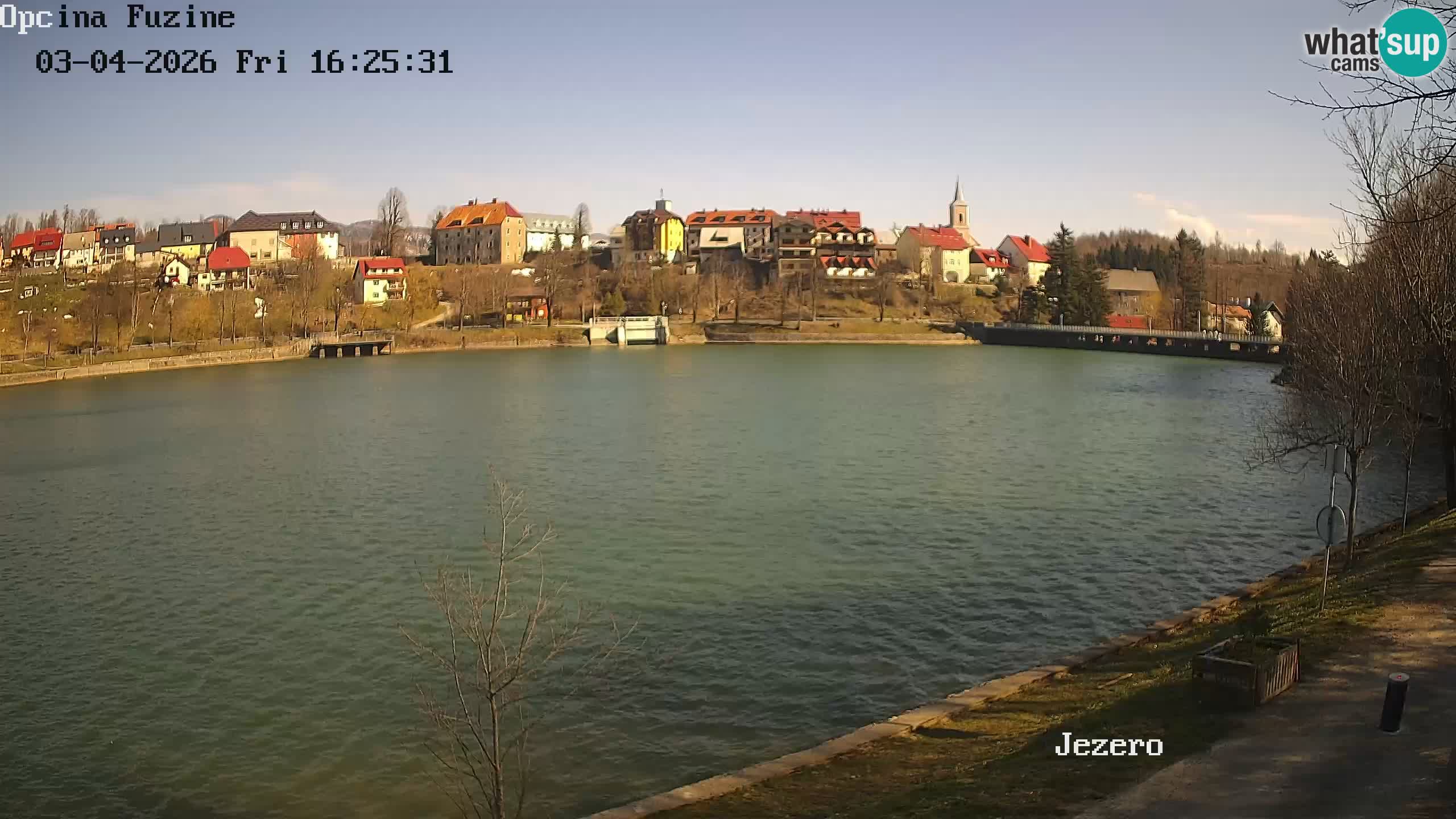 Lago Bajer livecam Bajersko Jezero Fužine