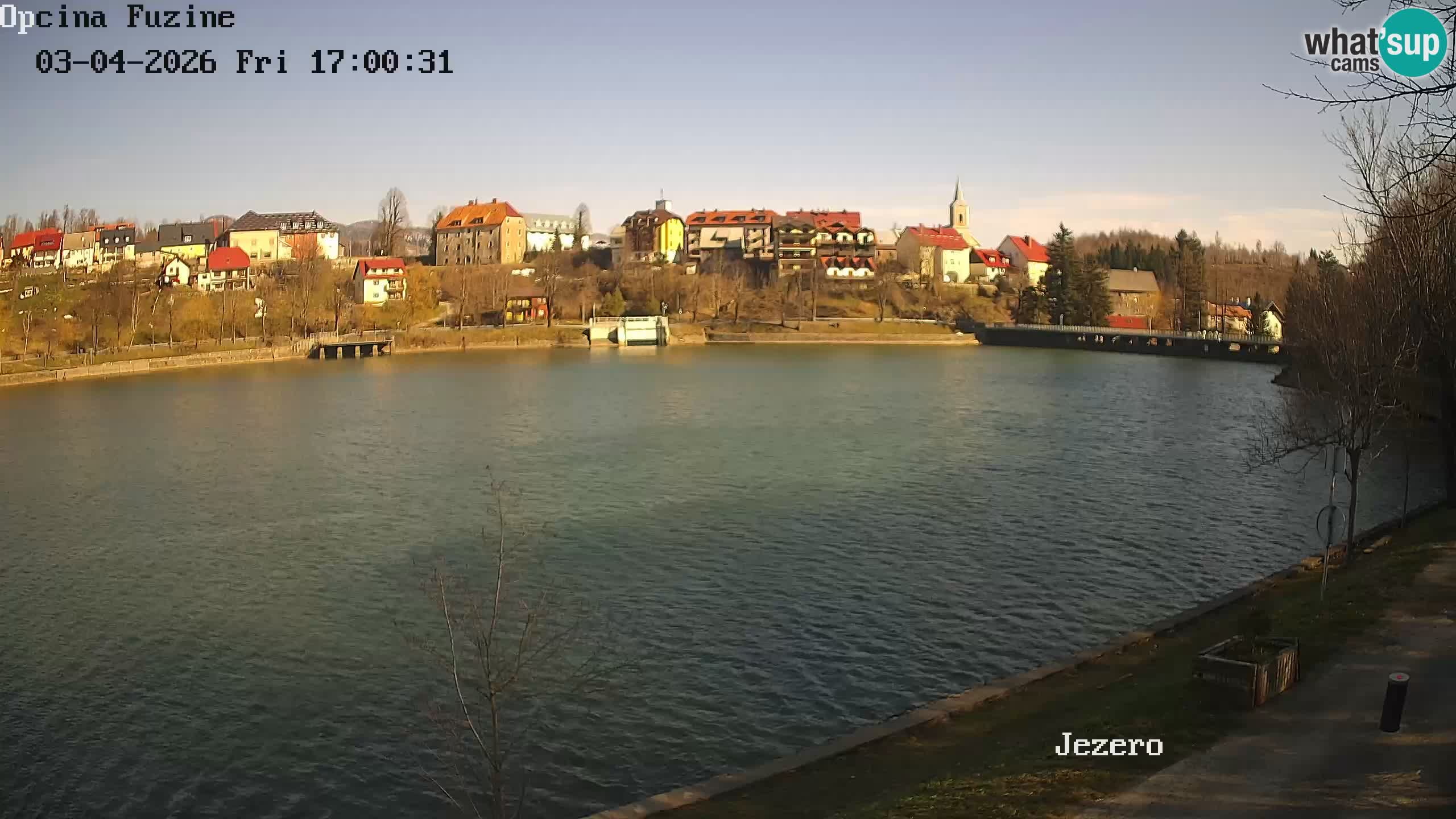 Kamera v živo Bajersko Jezero Fužine