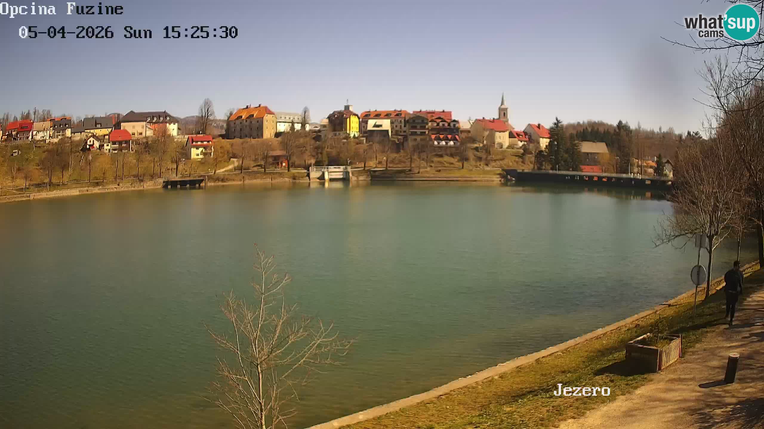 Kamera v živo Bajersko Jezero Fužine