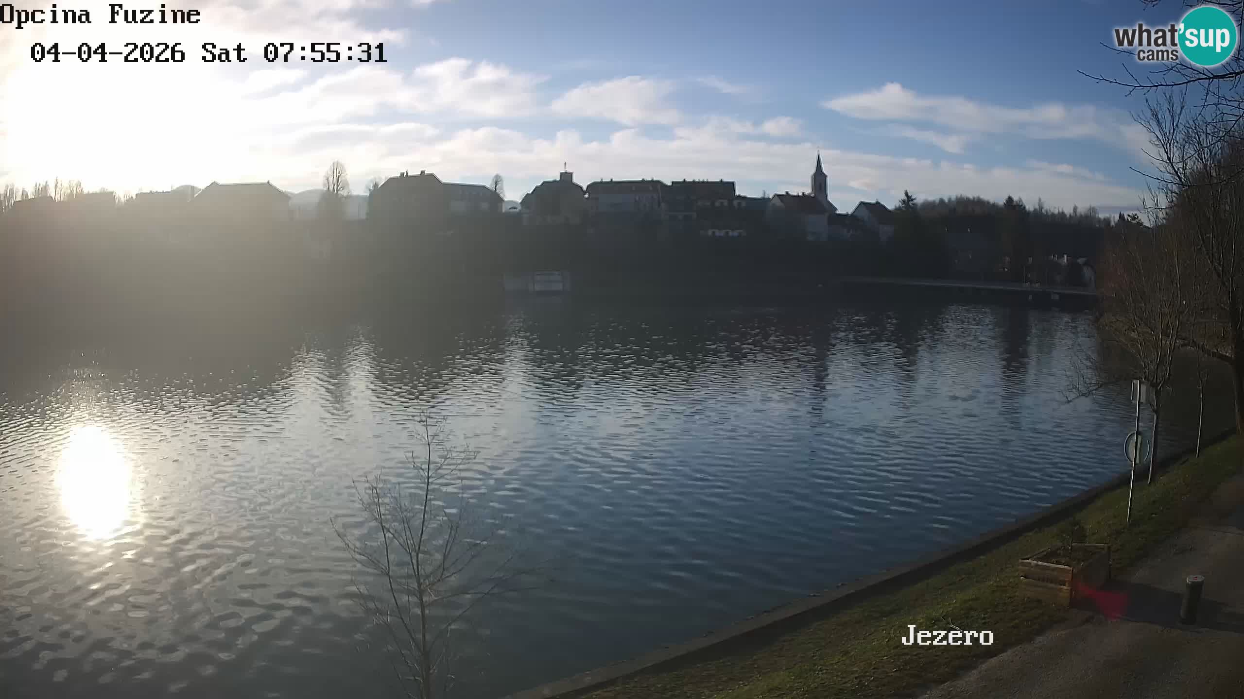 Kamera v živo Bajersko Jezero Fužine