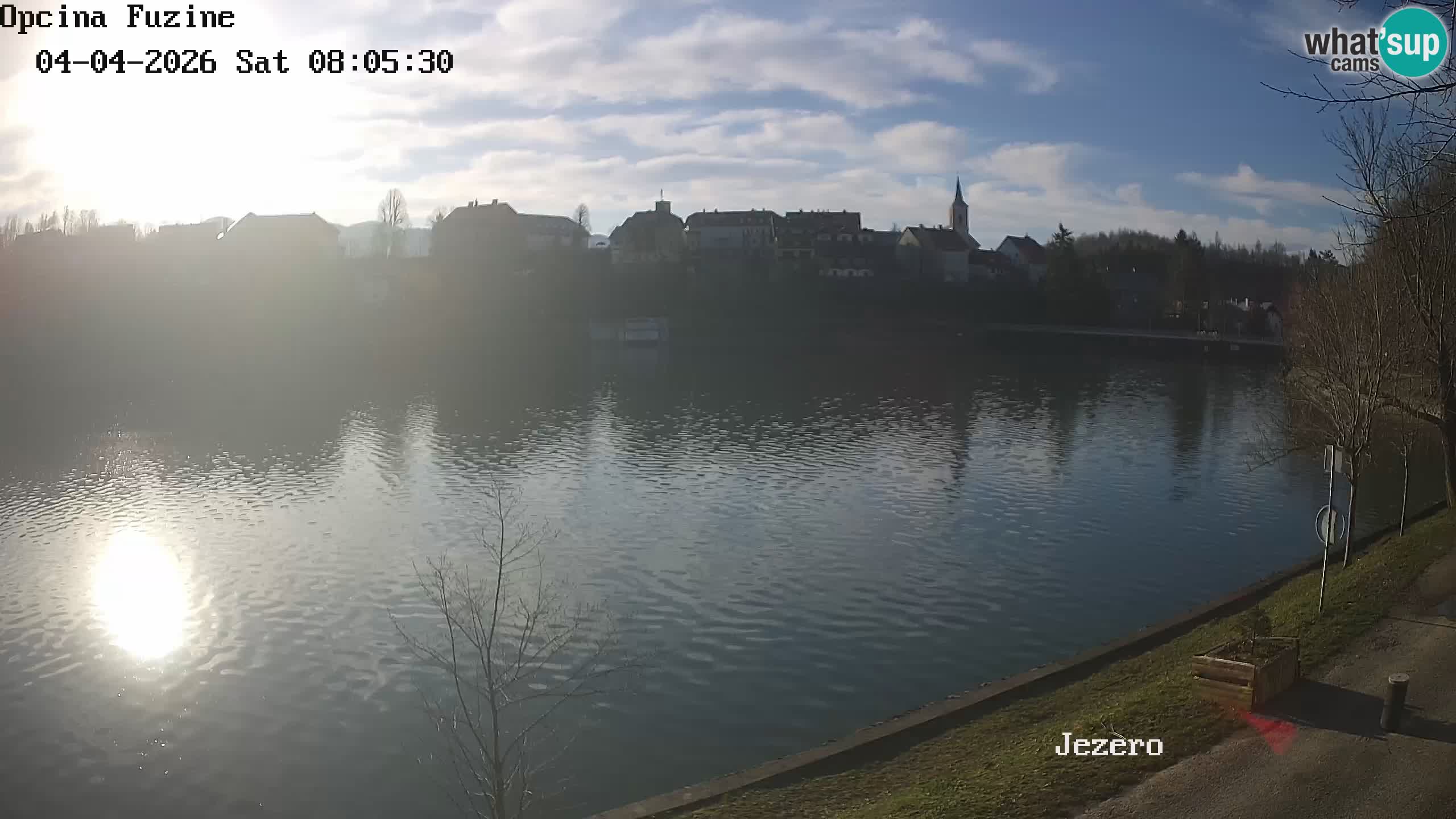 Kamera v živo Bajersko Jezero Fužine