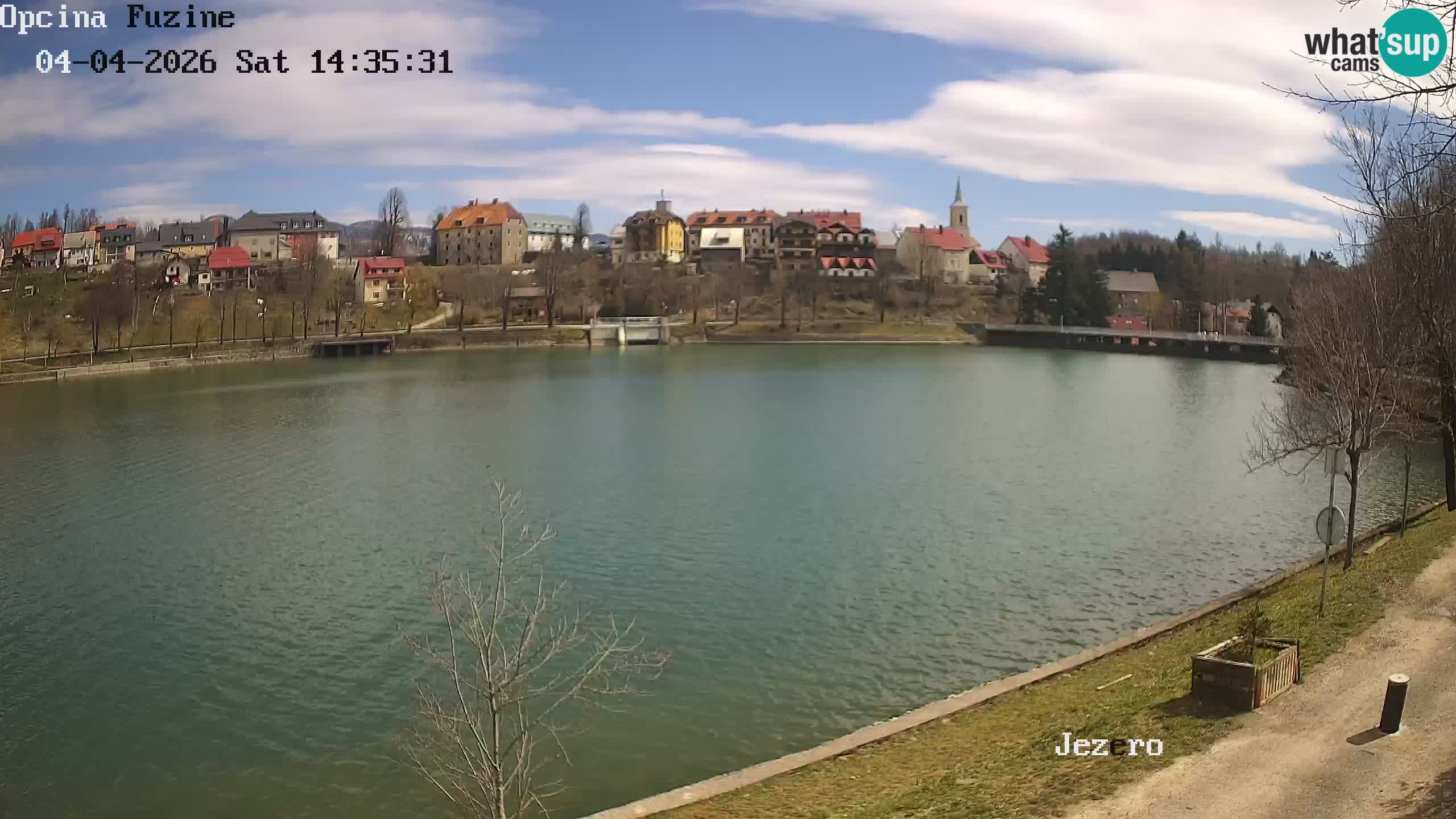 Lago Bajer livecam Bajersko Jezero Fužine