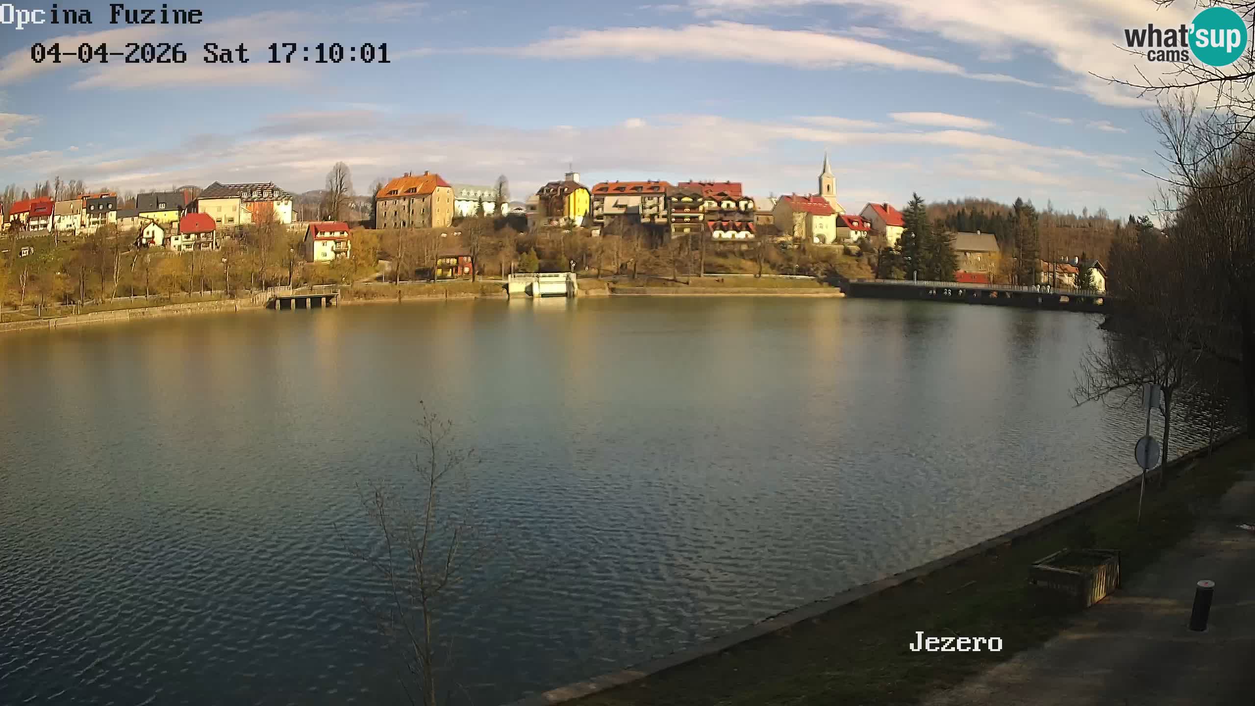 Lago Bajer livecam Bajersko Jezero Fužine