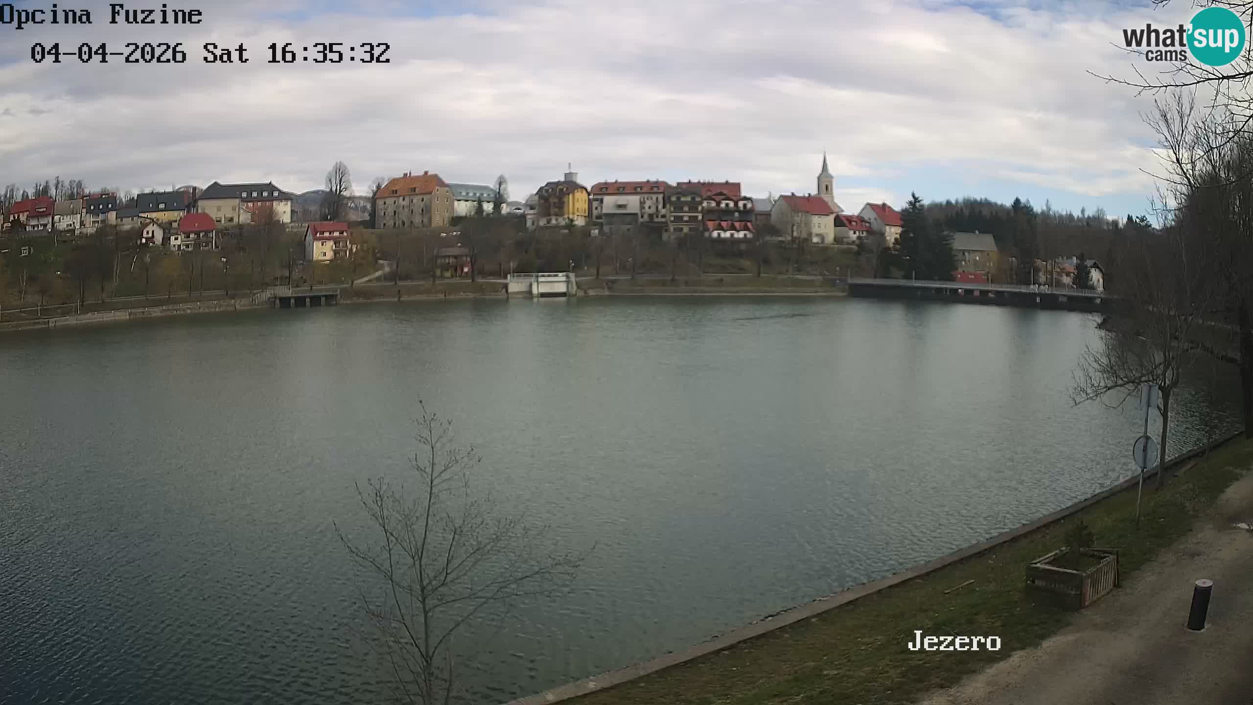 Kamera v živo Bajersko Jezero Fužine