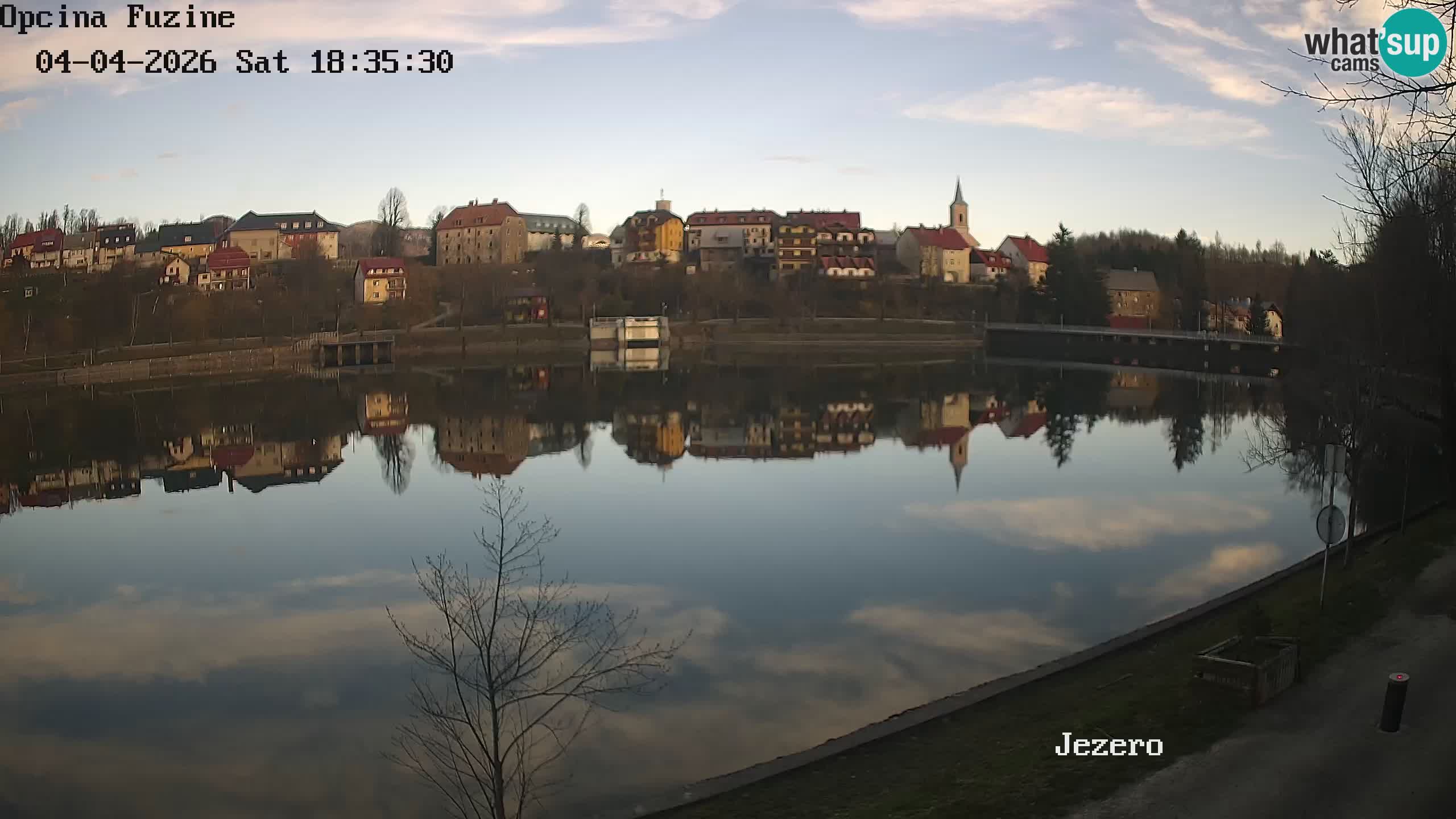 Kamera v živo Bajersko Jezero Fužine