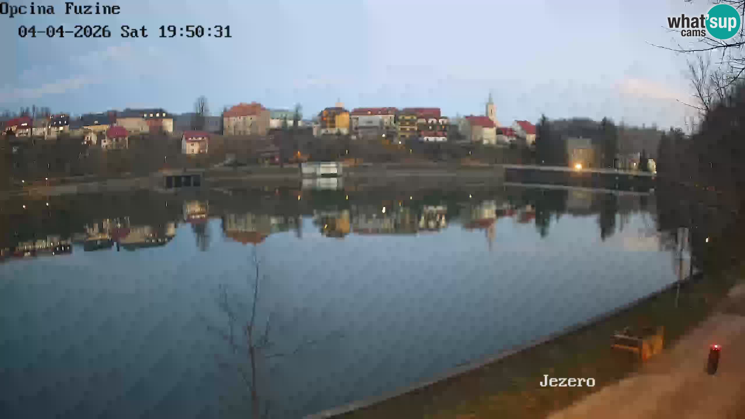 Kamera v živo Bajersko Jezero Fužine
