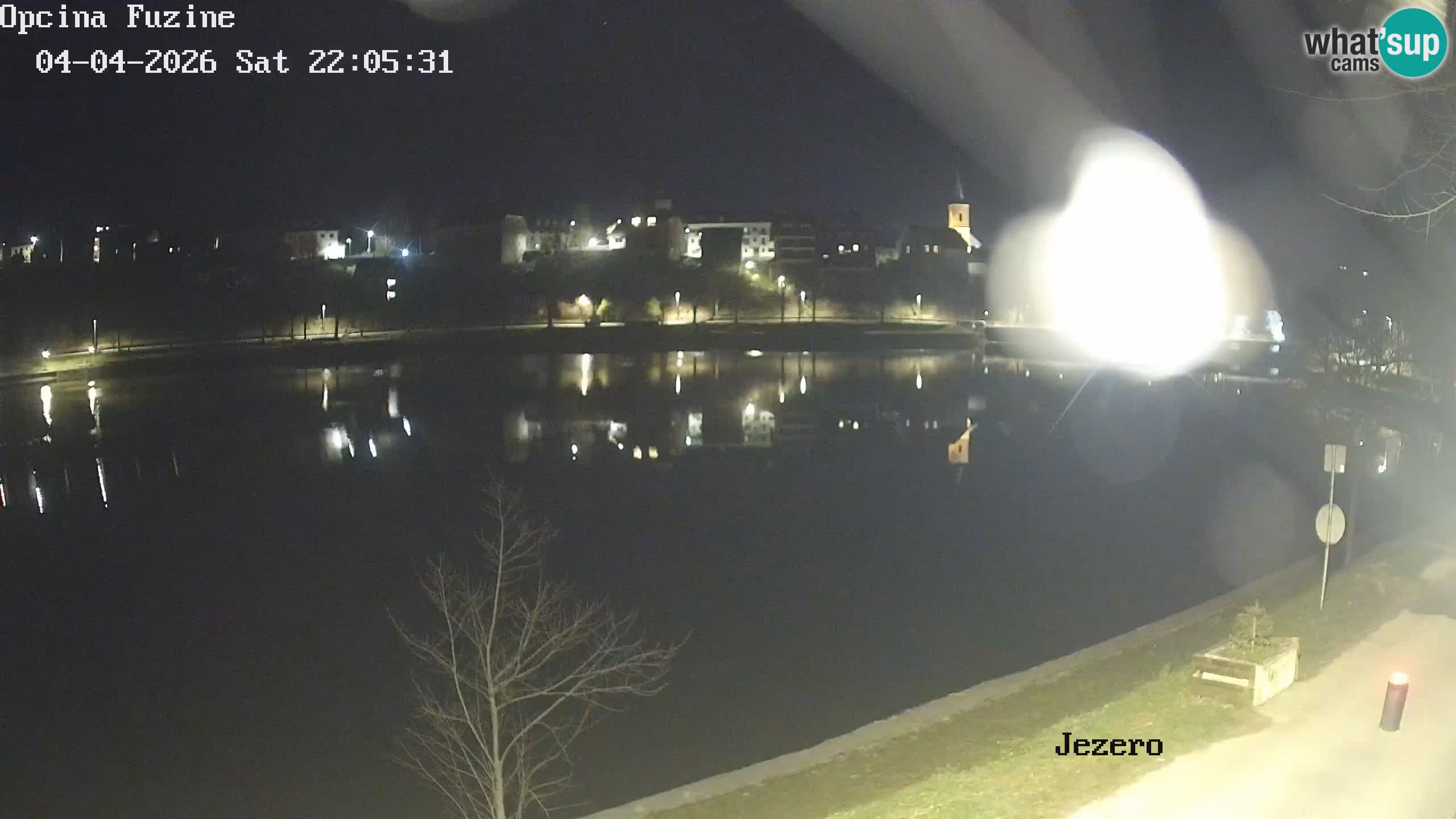 Lago Bajer livecam Bajersko Jezero Fužine