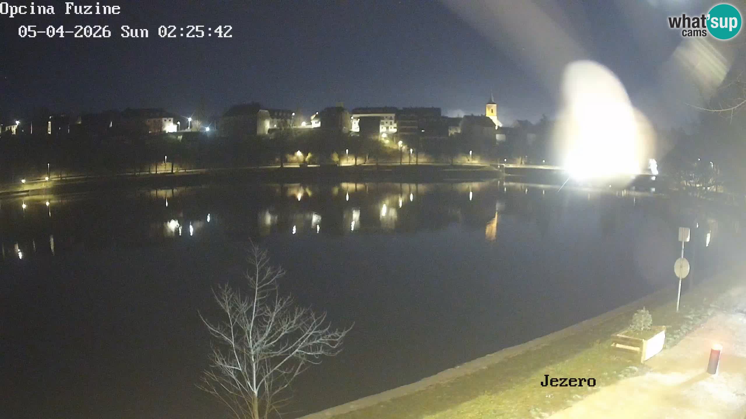 Kamera v živo Bajersko Jezero Fužine