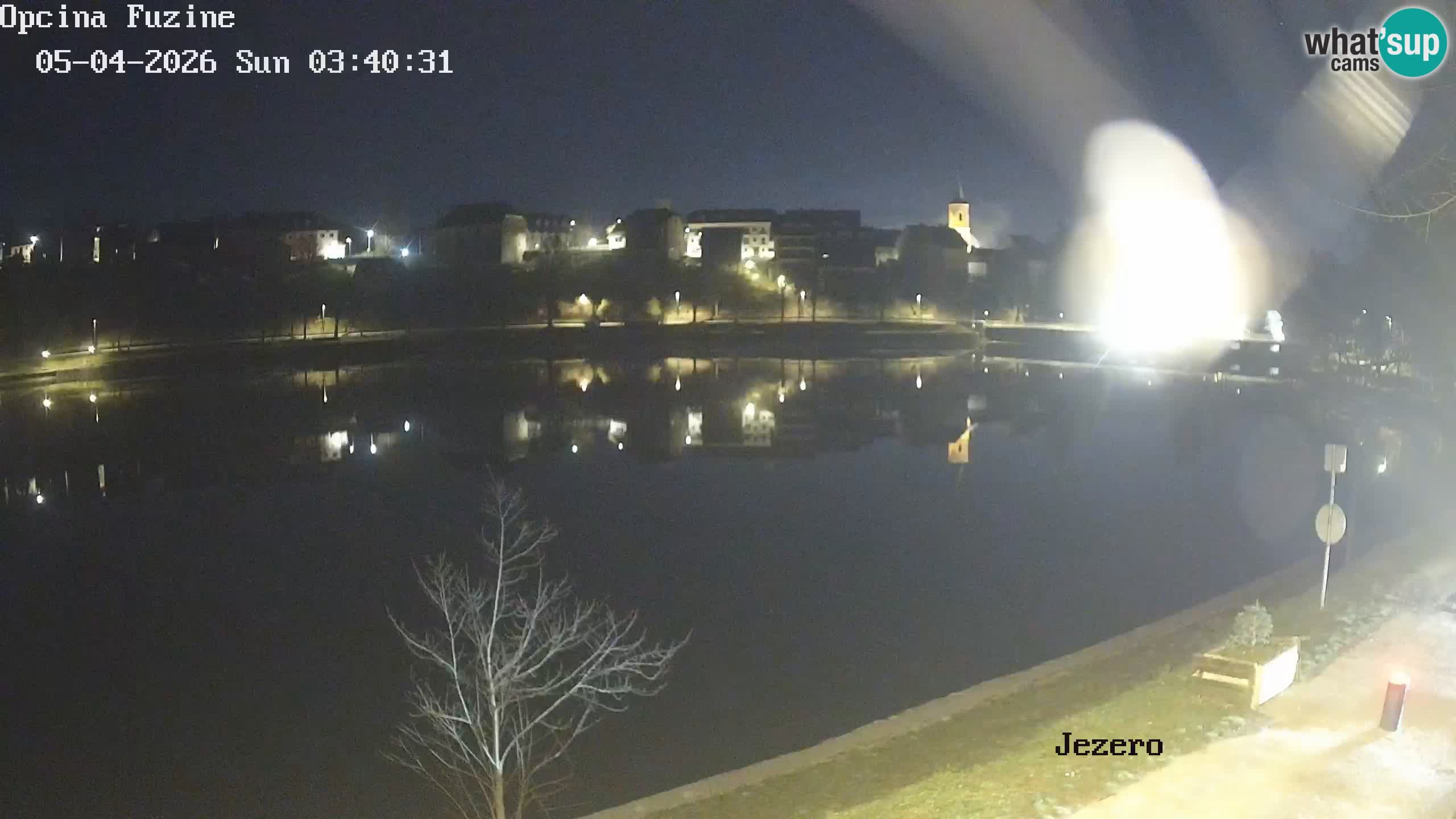 Bajersko Jezero camera en vivo lago Bajer Fužine