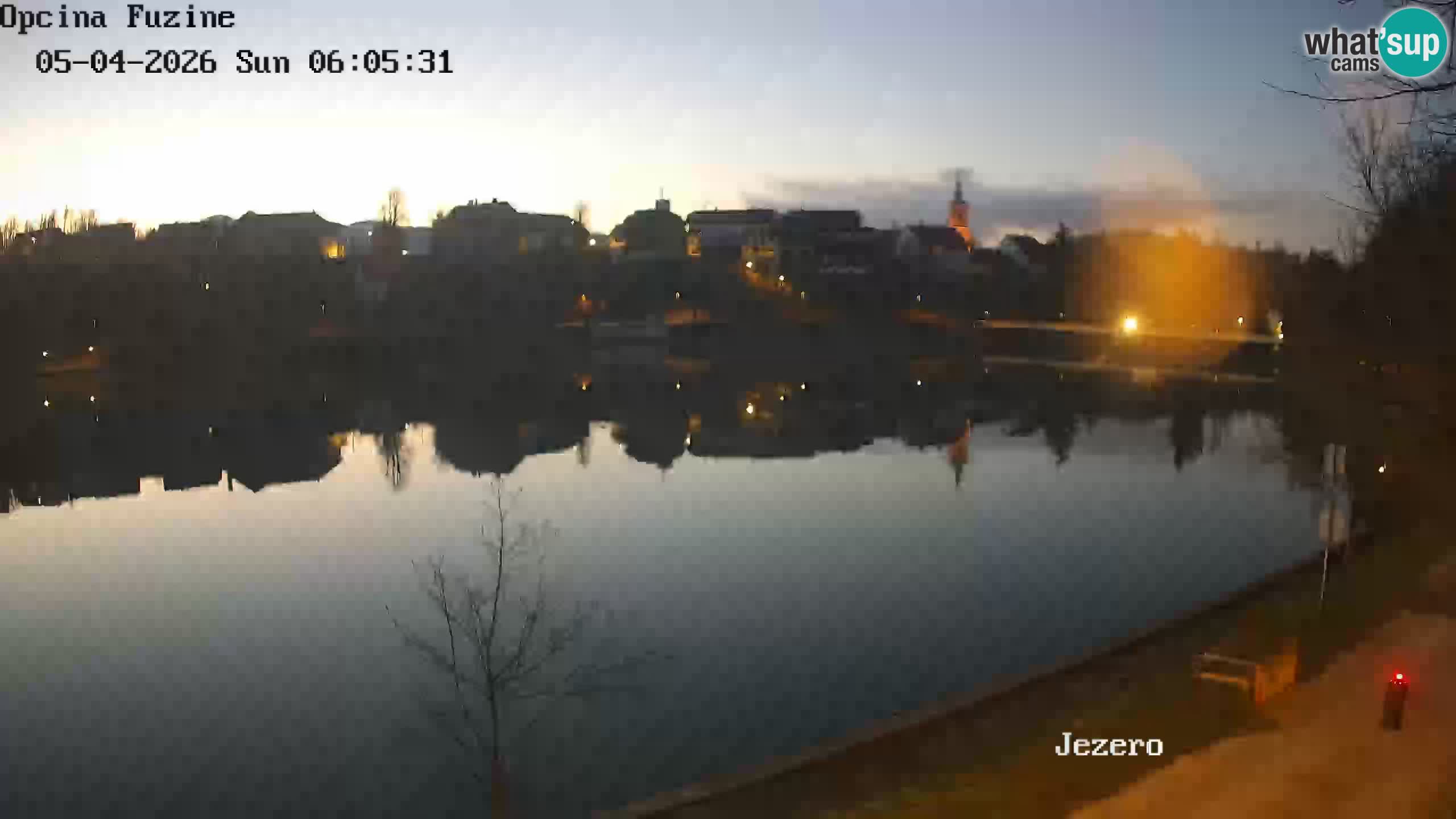 Lago Bajer livecam Bajersko Jezero Fužine
