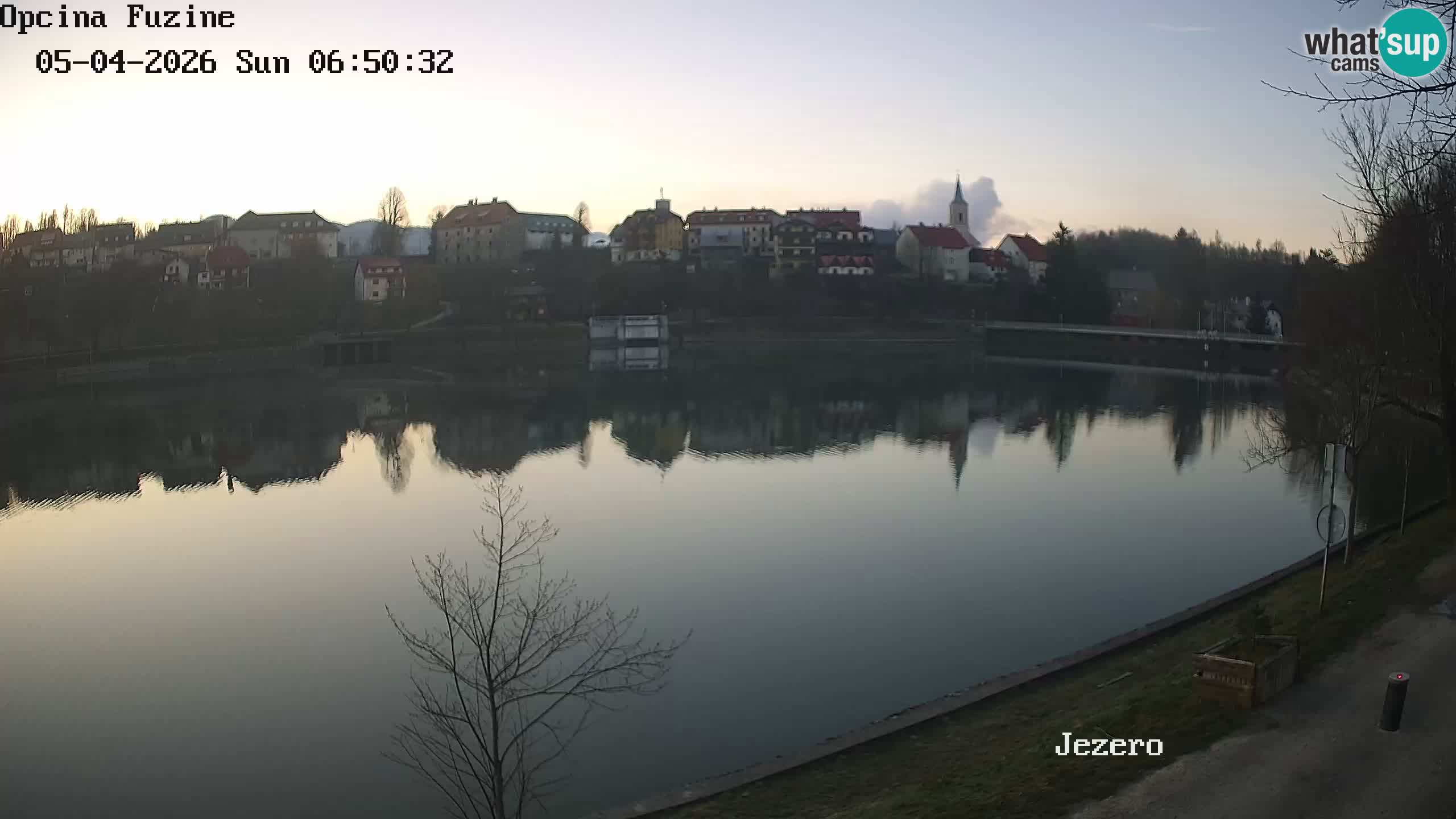 Kamera v živo Bajersko Jezero Fužine