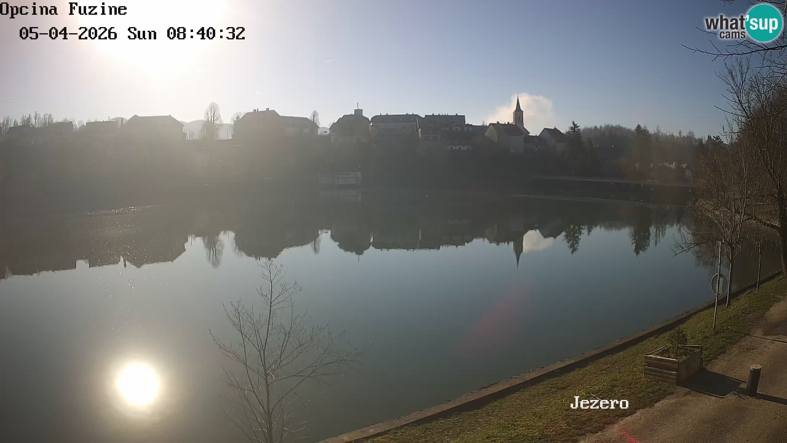 Kamera v živo Bajersko Jezero Fužine