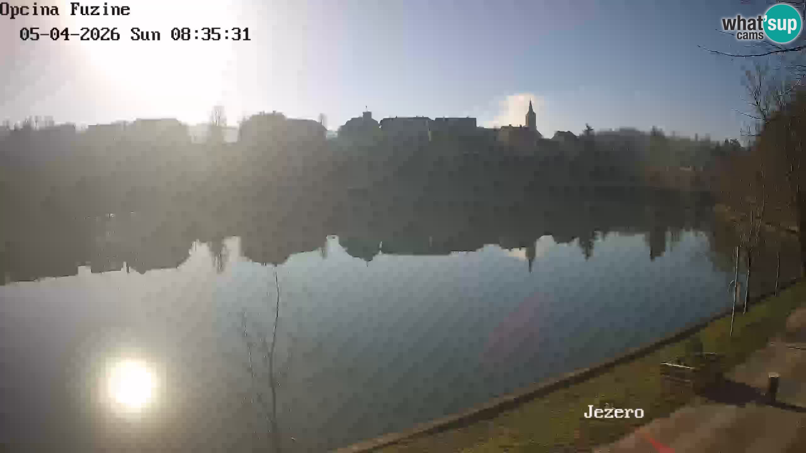 Lago Bajer livecam Bajersko Jezero Fužine