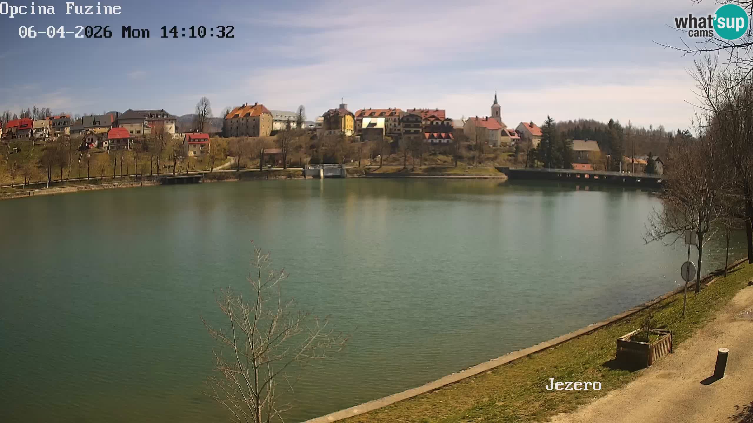 Kamera v živo Bajersko Jezero Fužine