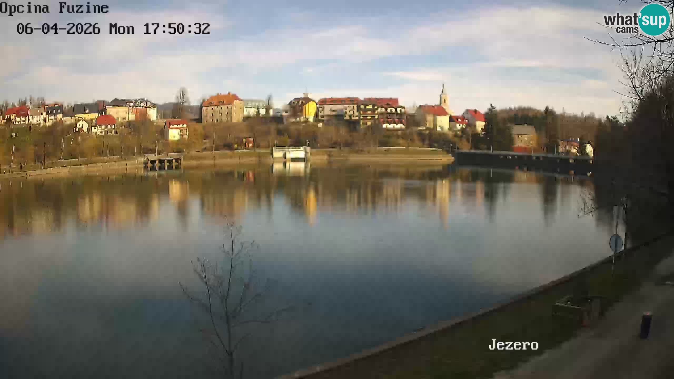 Lago Bajer livecam Bajersko Jezero Fužine