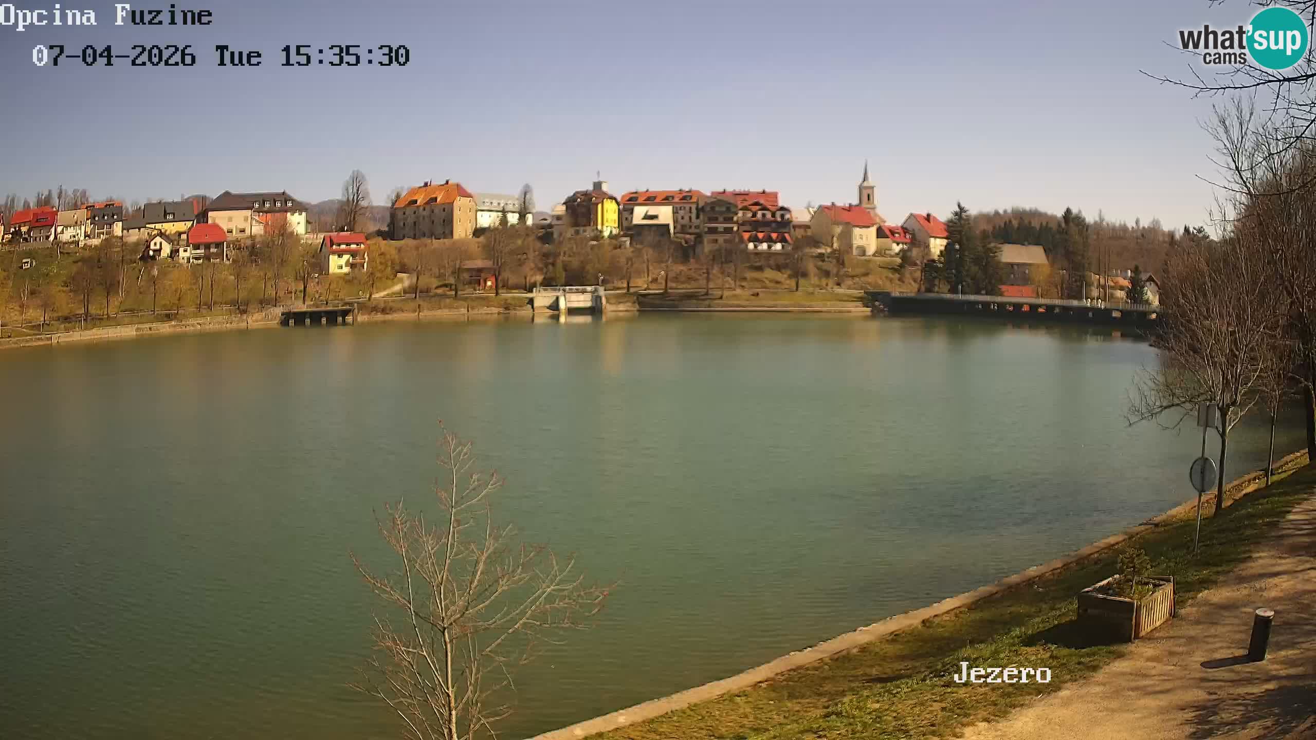 Bajersko Jezero camera en vivo lago Bajer Fužine