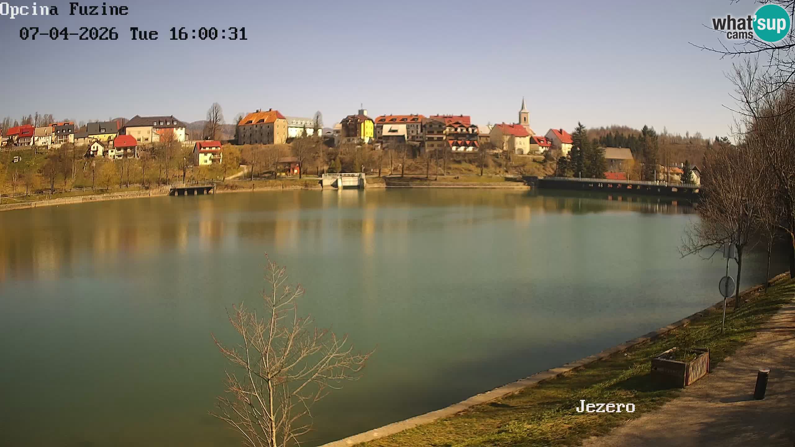 Lago Bajer livecam Bajersko Jezero Fužine