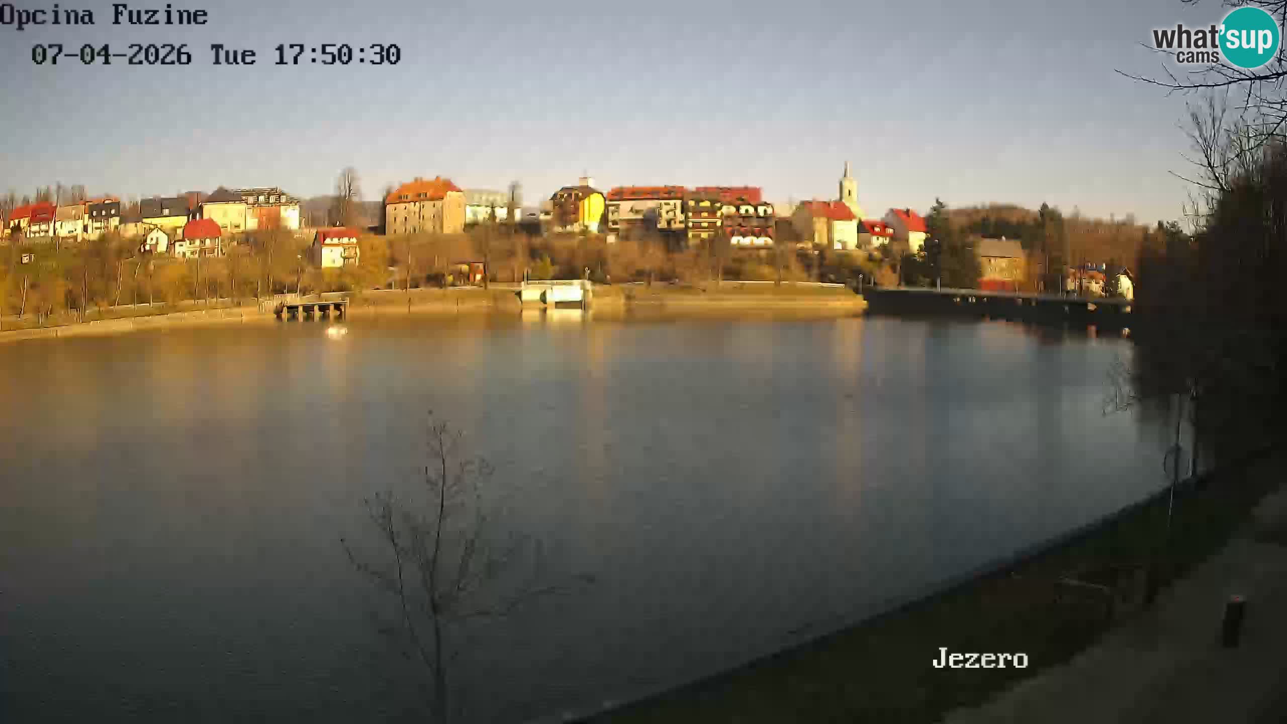 Lago Bajer livecam Bajersko Jezero Fužine
