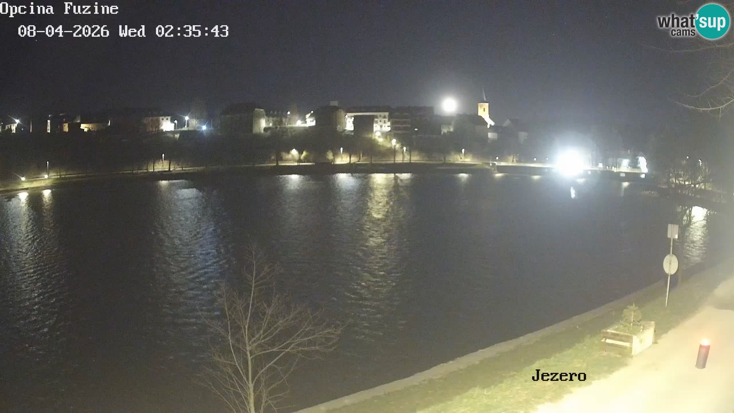 LIVE Lake Bajer livecam Bajersko Jezero Fužine