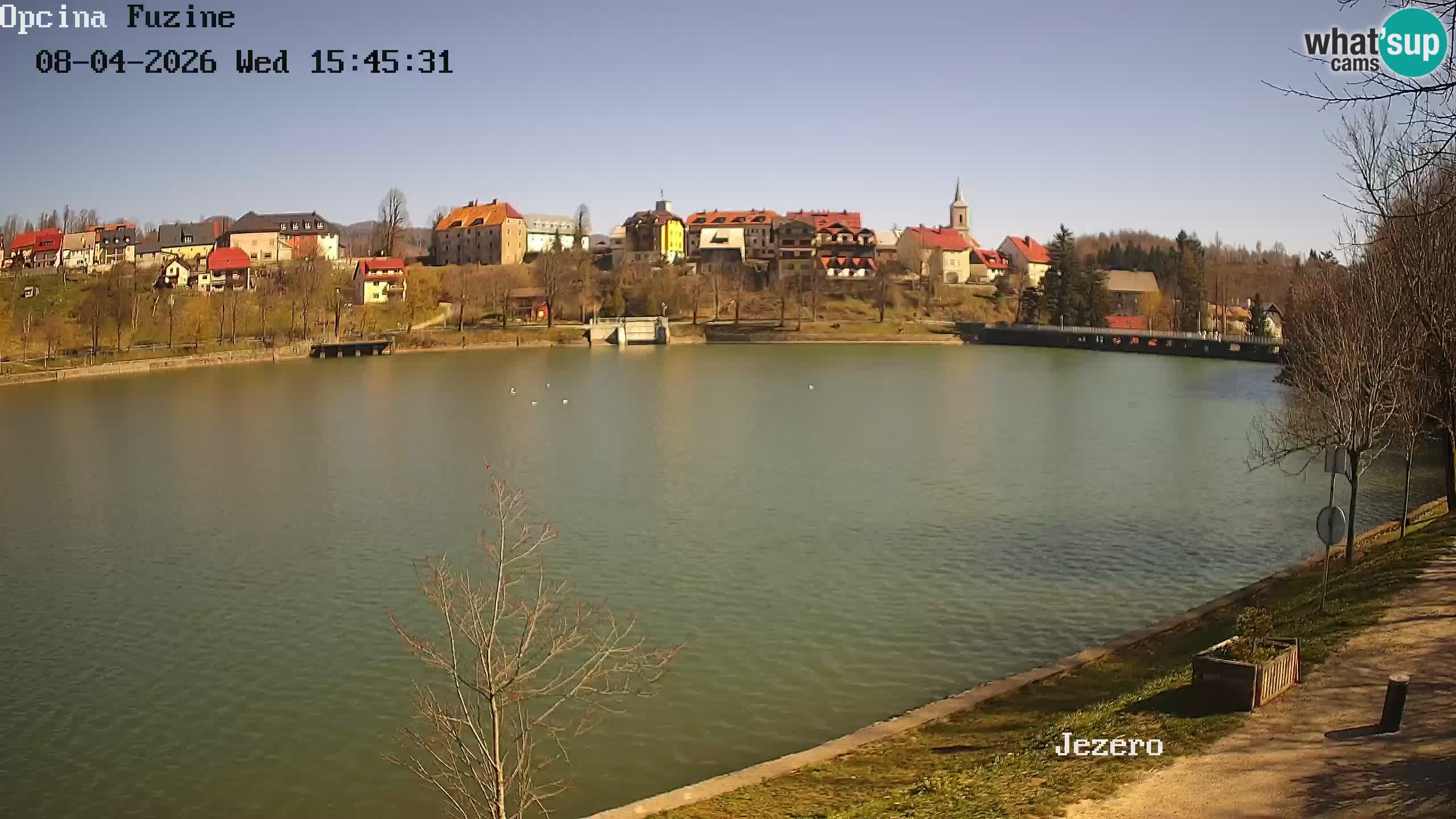 Bajersko Jezero camera en vivo lago Bajer Fužine