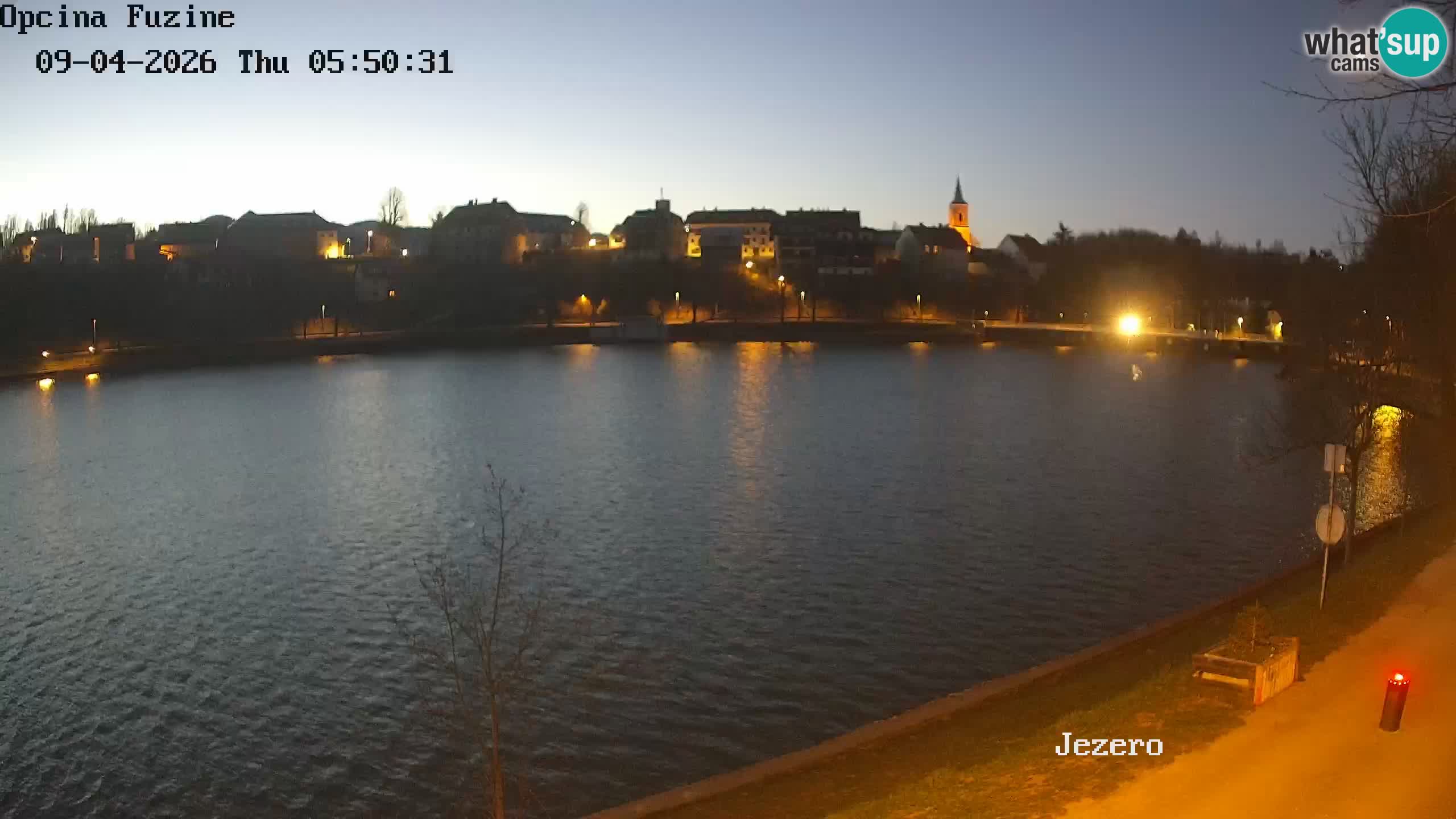 Kamera v živo Bajersko Jezero Fužine