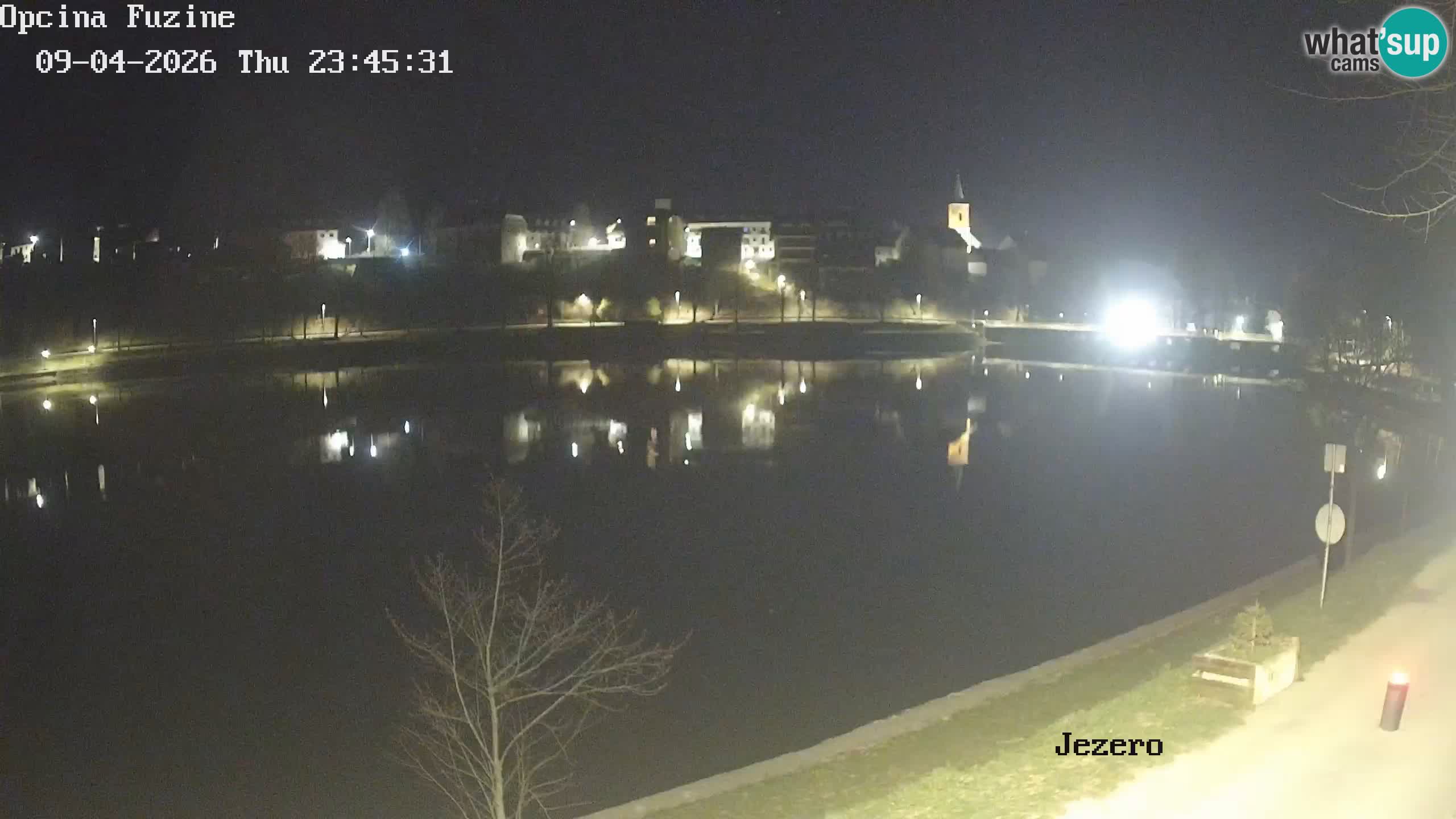 Bajersko Jezero camera en vivo lago Bajer Fužine