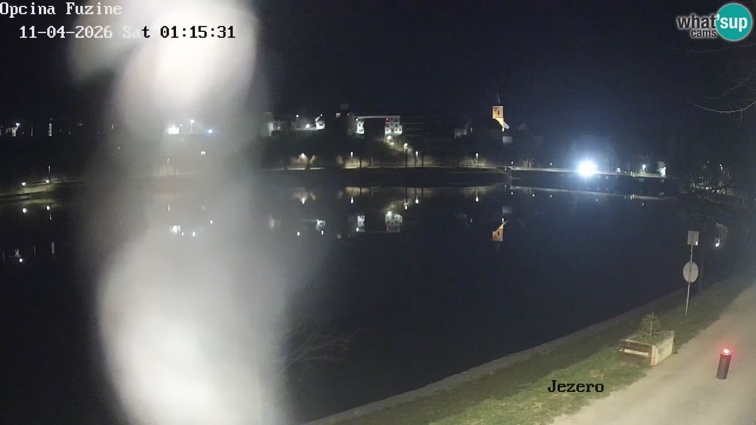 Bajersko Jezero web kamera Fužine