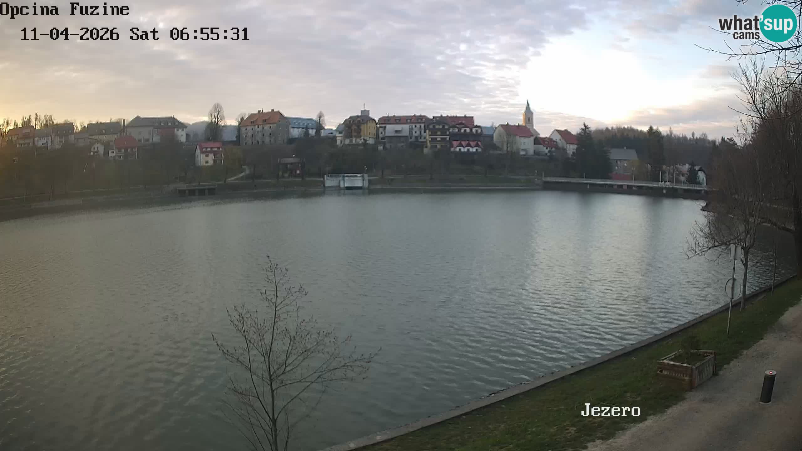 Kamera v živo Bajersko Jezero Fužine