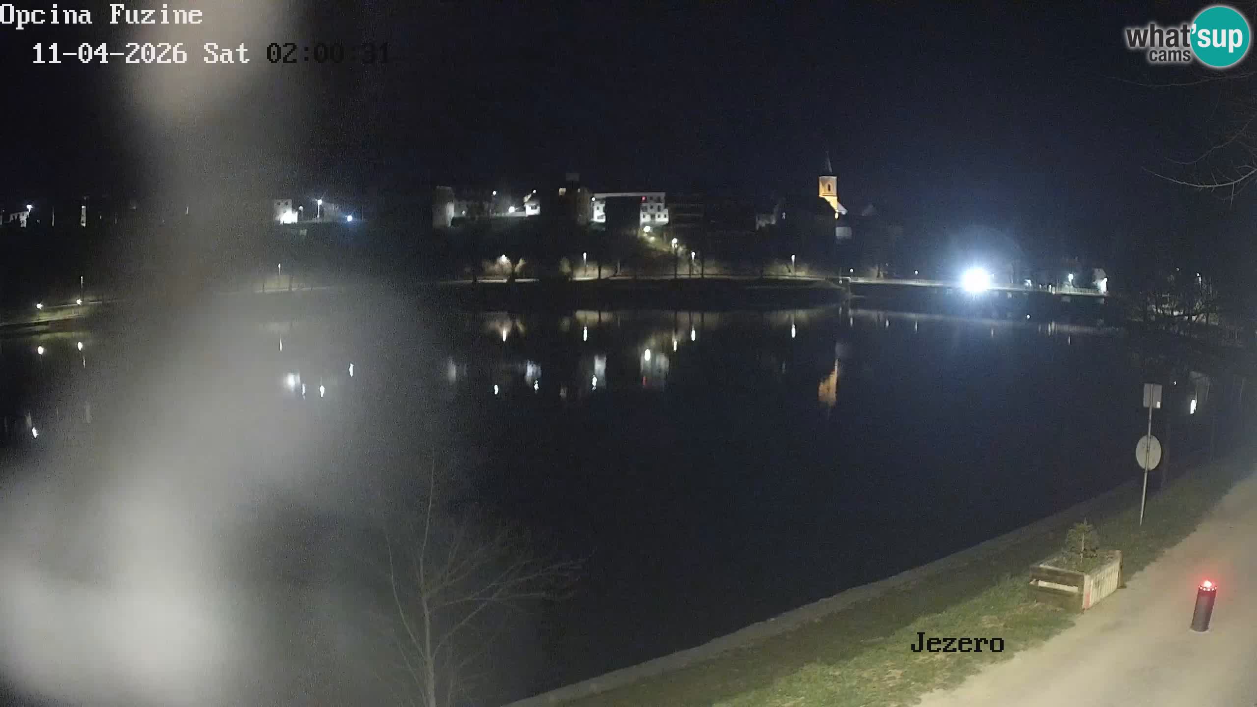 Bajersko Jezero web kamera Fužine