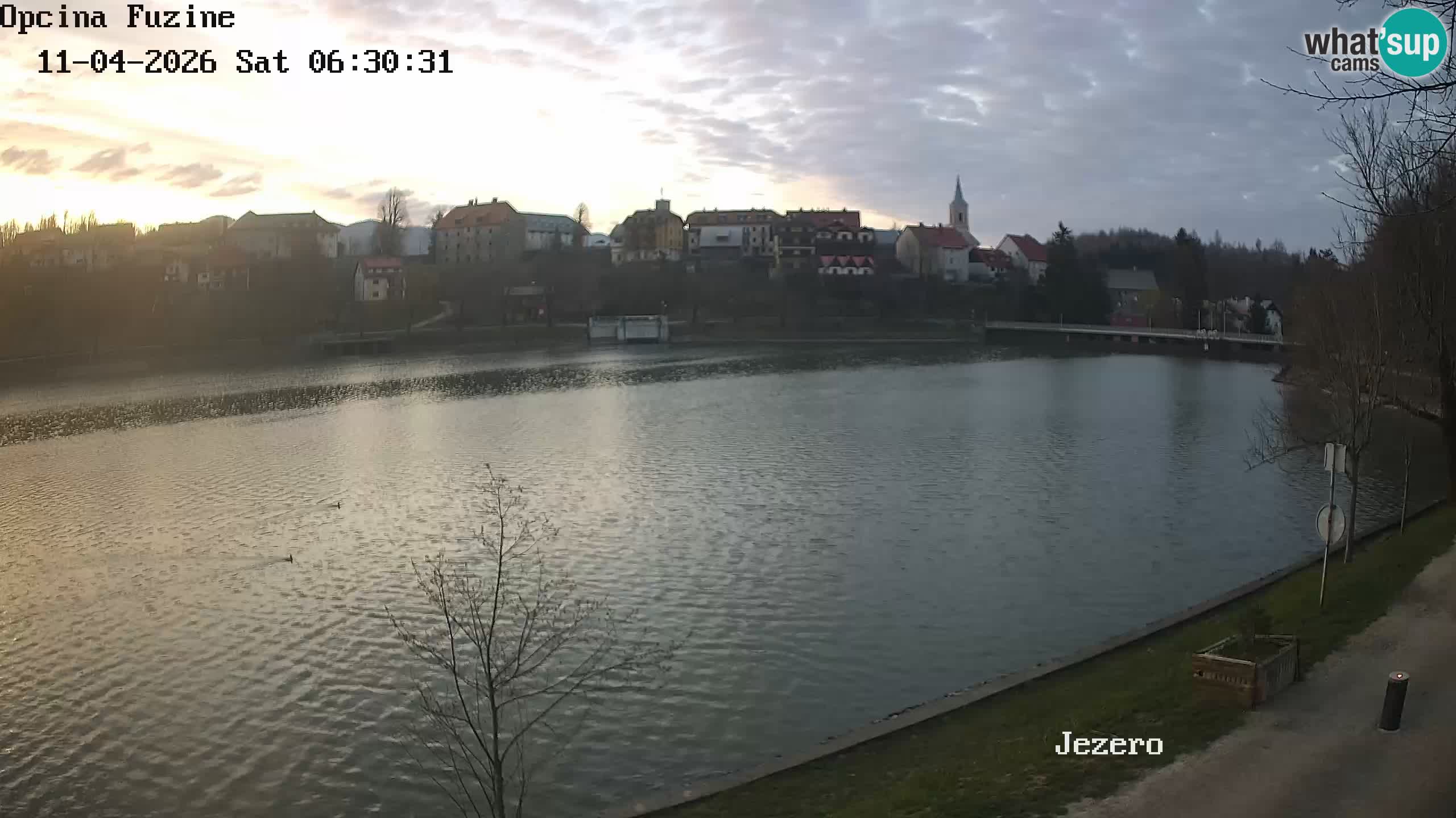 Kamera v živo Bajersko Jezero Fužine