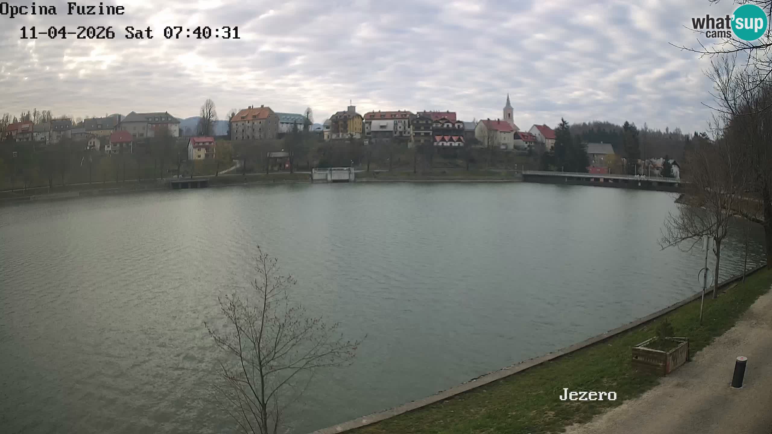 Kamera v živo Bajersko Jezero Fužine