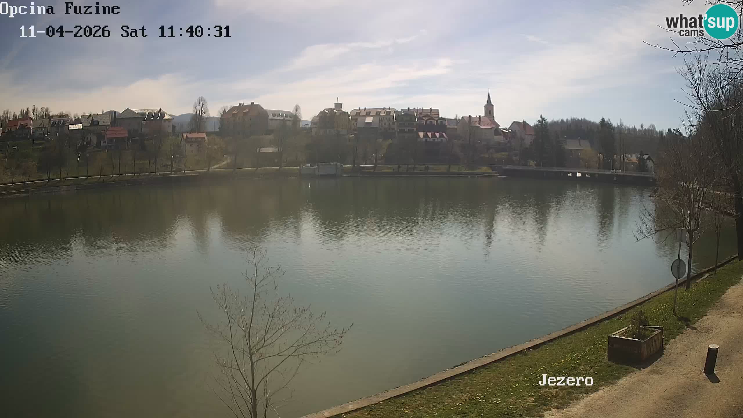 Kamera v živo Bajersko Jezero Fužine