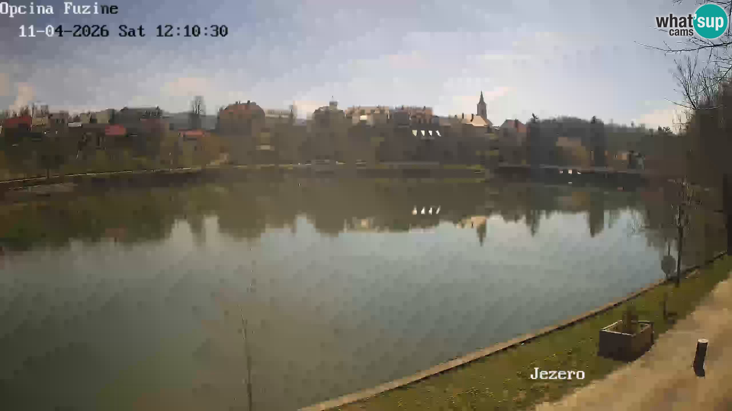 Bajersko Jezero web kamera Fužine